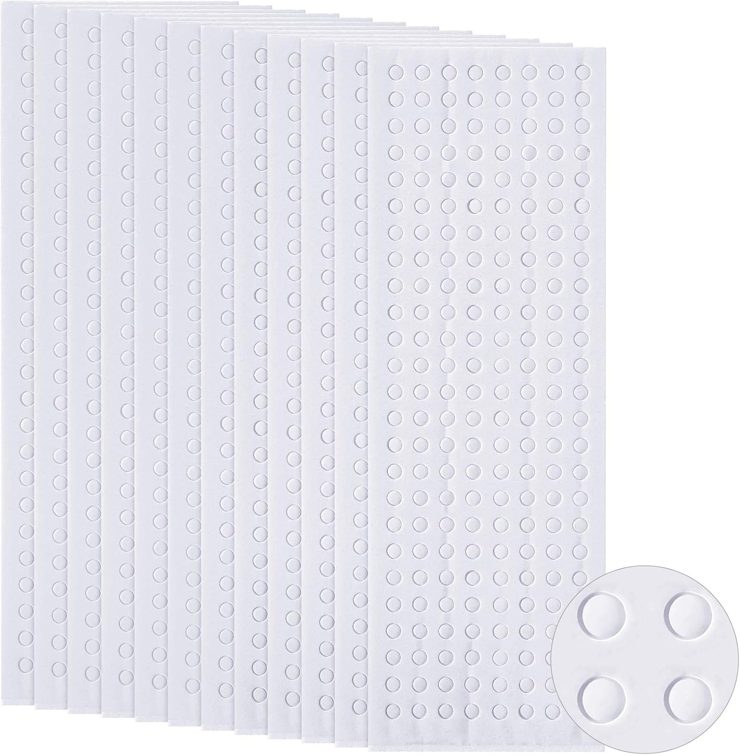 2400 Pieces Foam Dots DualAdhesive 3D Foam Tapes Foam Pop