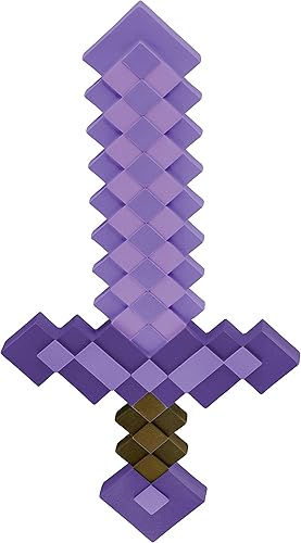 Minecraft Enchanted - Espada de juguete color morado