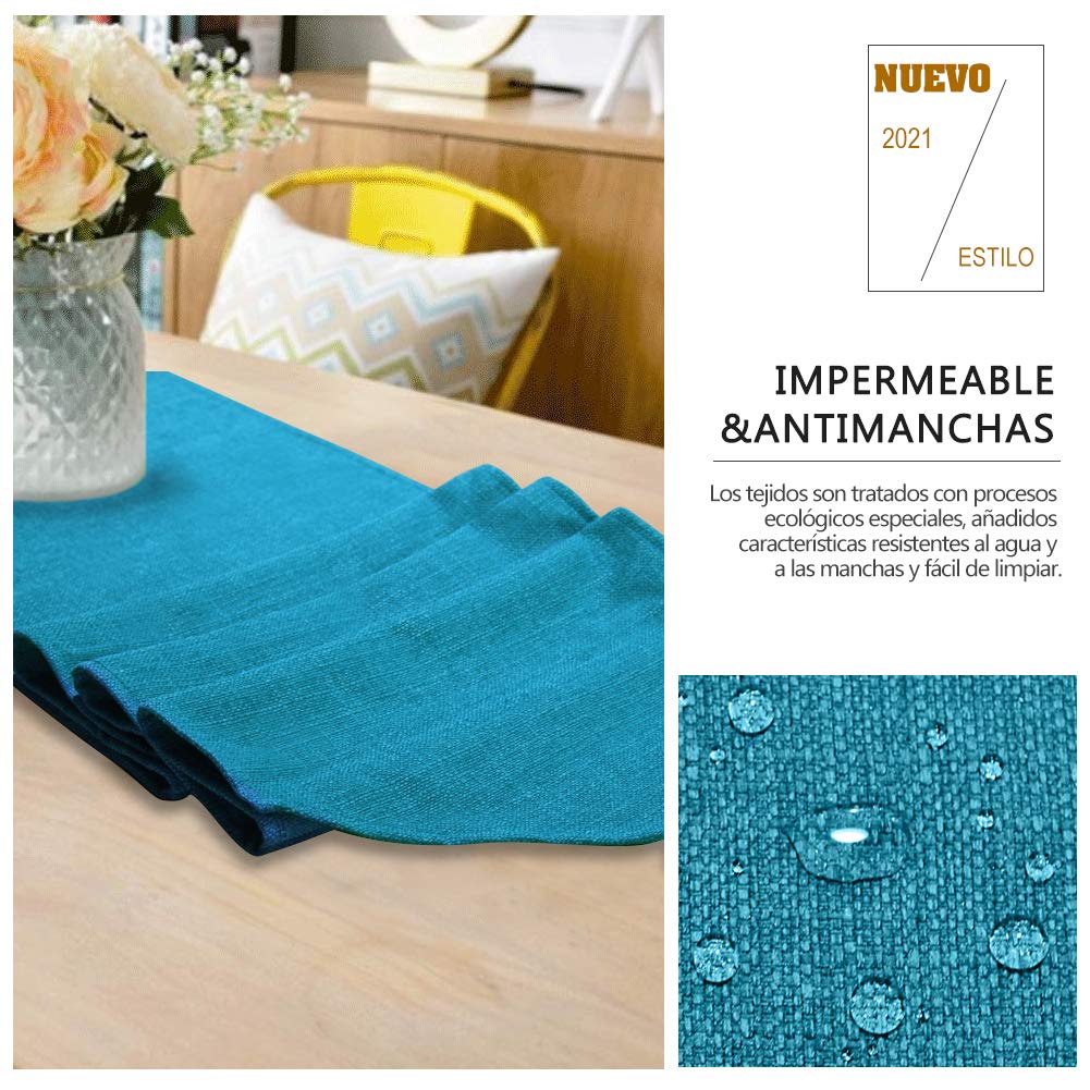 BALCONY & FALCON Chemin De Table Artificiel Brillant Lin Décoration De Table Pour Mariage Anniversaire Noël Dîner Bal