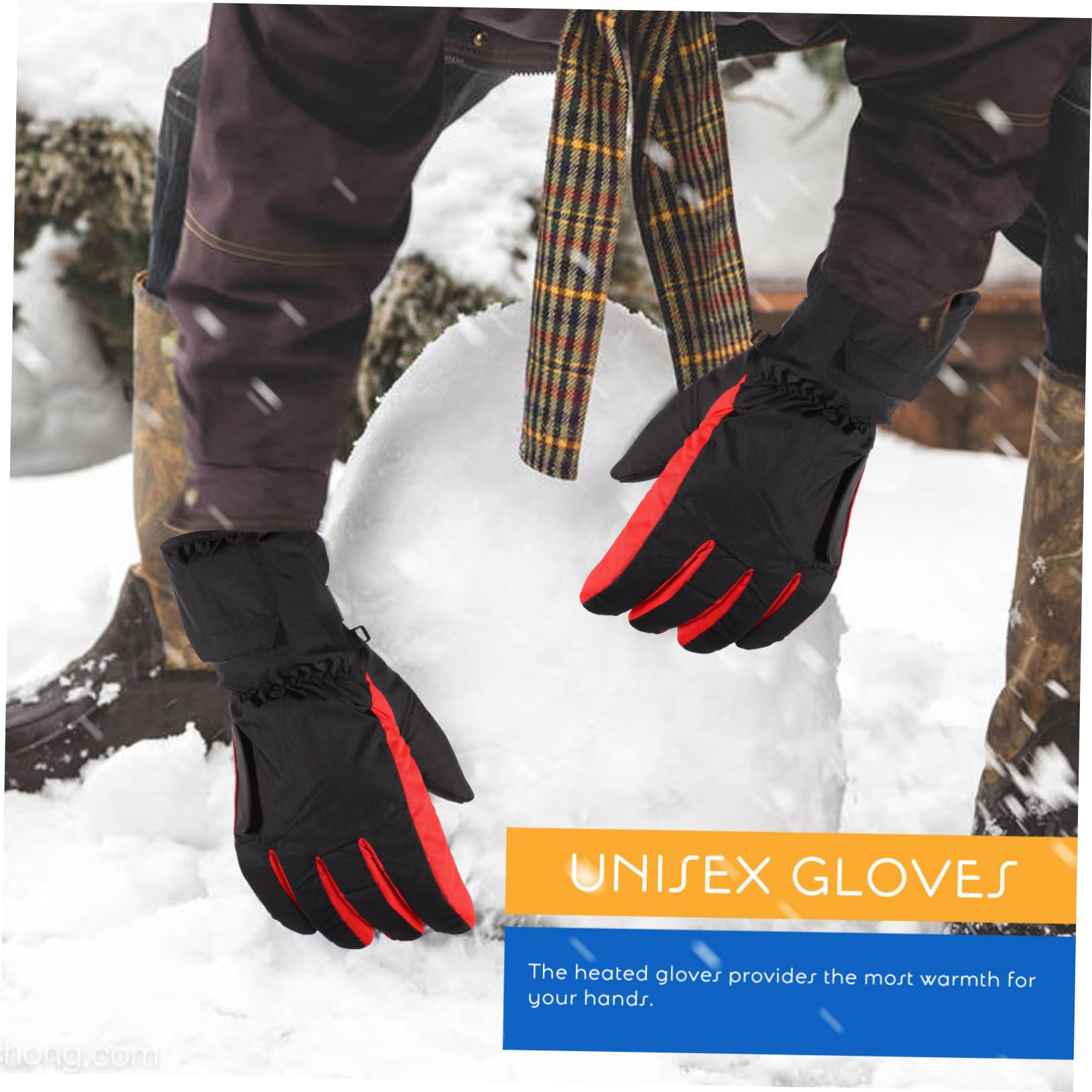 SUPVOX Guanti Riscaldati Guanti Da Ciclismo Impermeabili Berretto Da Mano Snow Ragazzi Impermeabili Caldi Drago Isolati Da Vela Wireless USB Termici In
