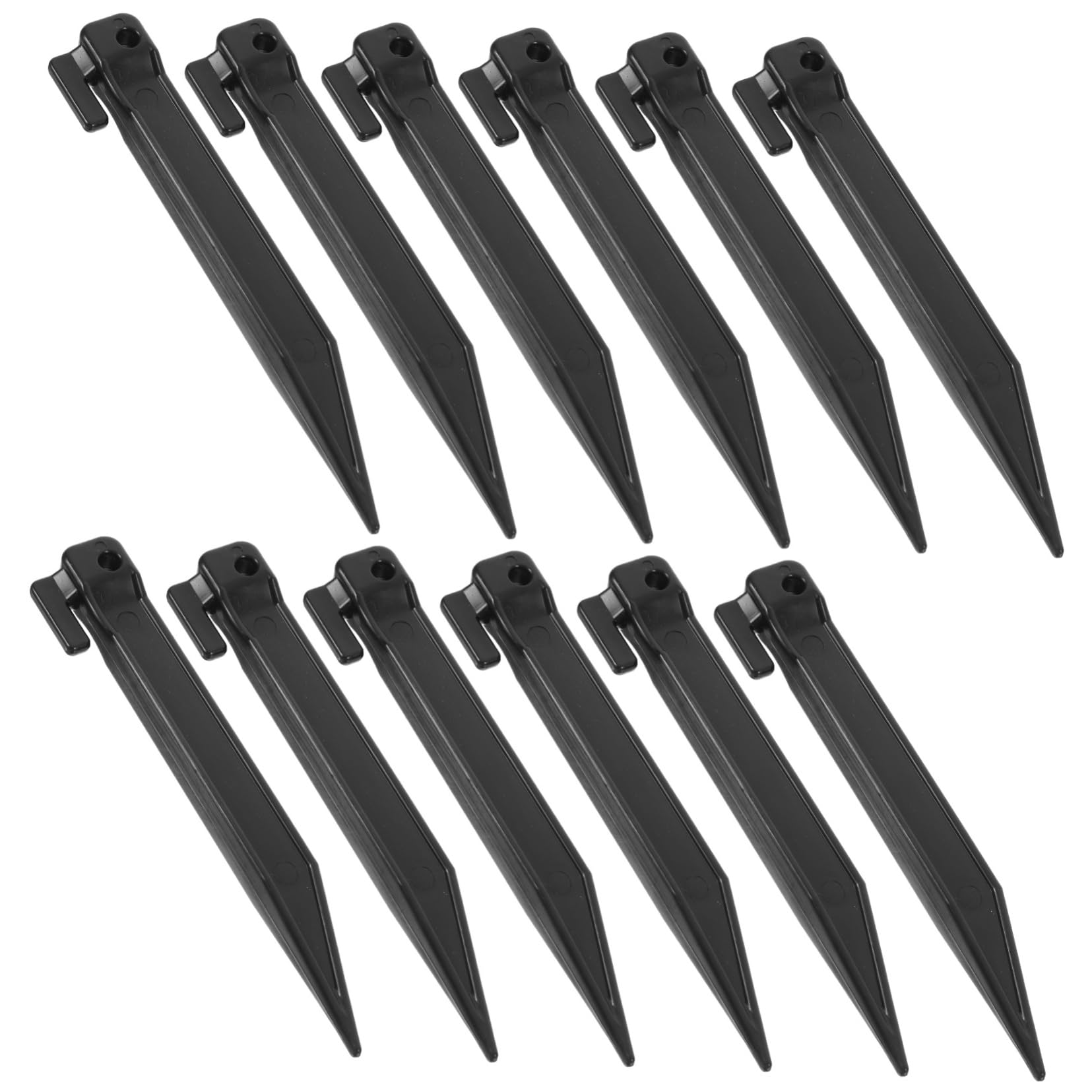 Púas de estacas de plástico duraderas para robótica de cortacésped exteriores y lonas 1