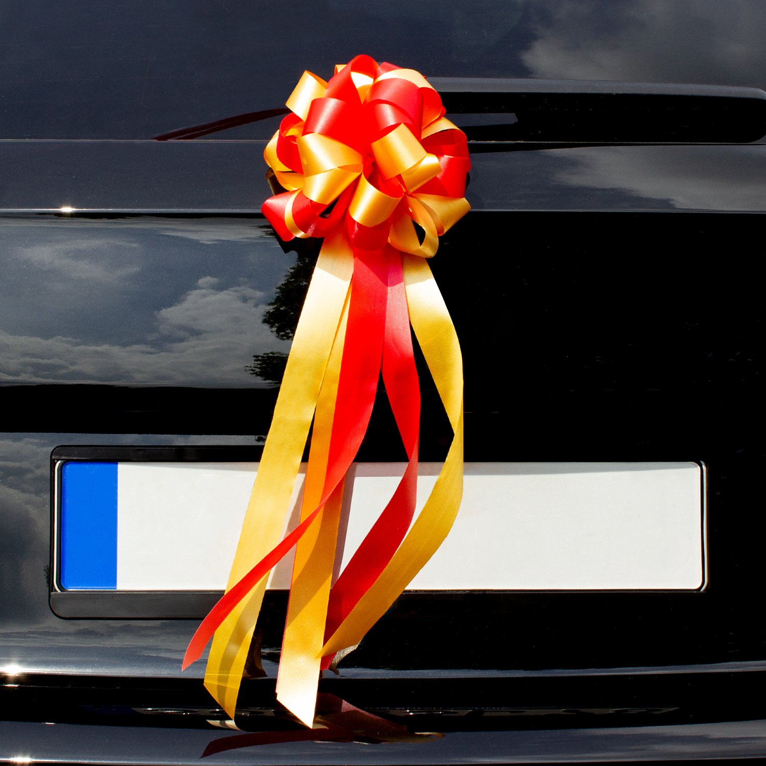 Noeud En Or Pour Cadeau De Vacances Noeud En Soie Dorée Avec Décoration