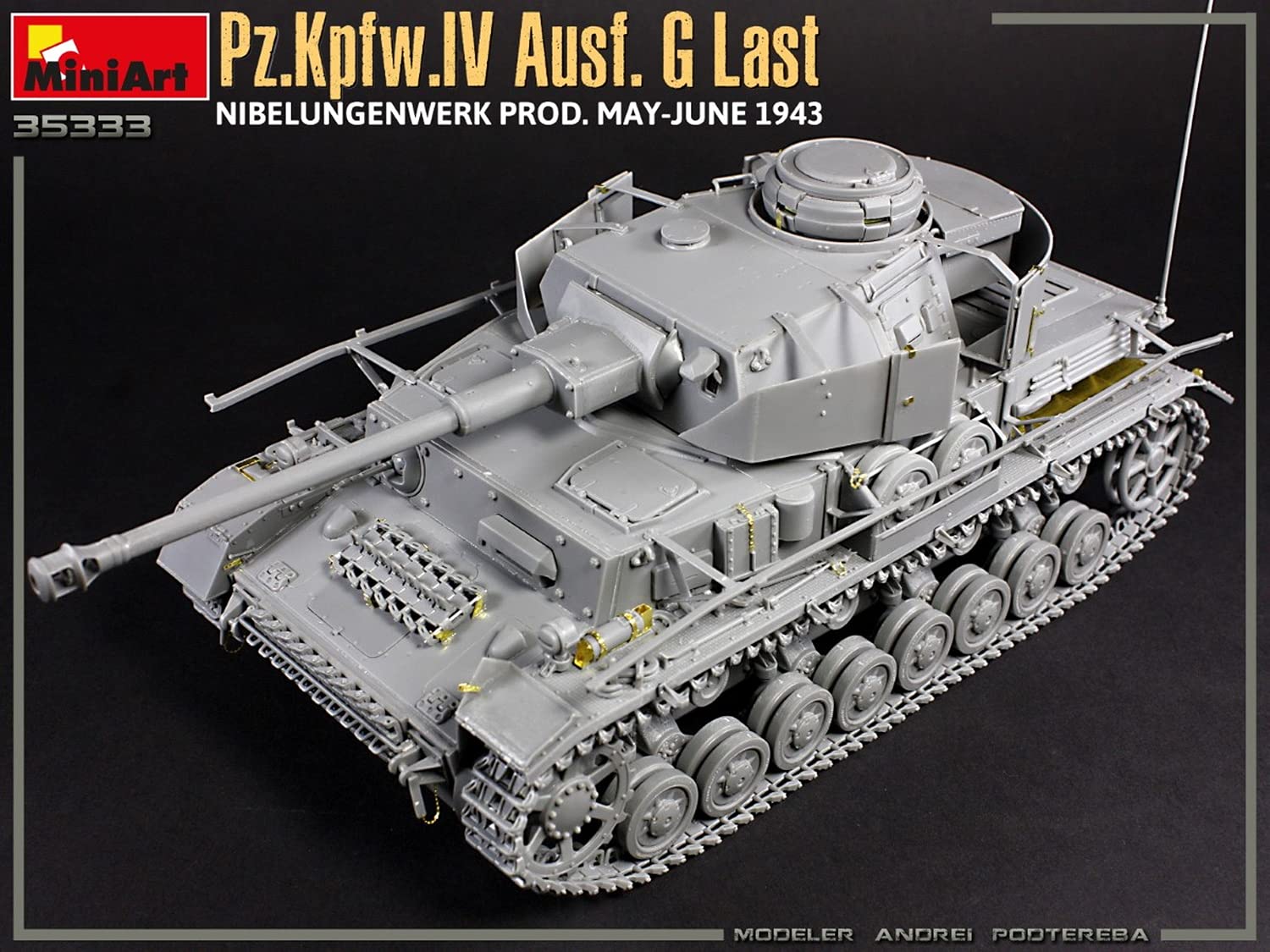 (未使用･未開封品)サイバーホビー 1/35 WW.II ドイツ軍 IV号戦車G型 1943年 4月-5月生産型 スマートキット プラモデル Amazon | サイバーホビー 1/35 WW.II ドイツ軍 IV号戦車G型 1943