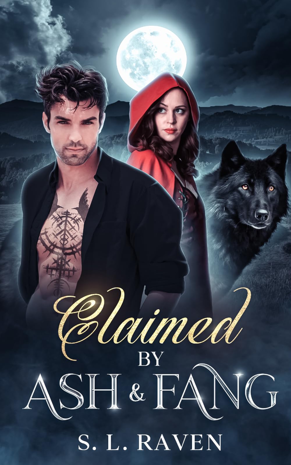 Claimed by Ash & Fang: A Fated Mates Alpha Wolf & Witch Paranormal Romance (A Shadow Peaks Novel)