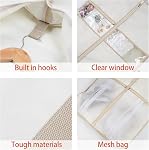 Zilink Wedding Dress Bag Long Garment Bag 72" Gown Bag for Traveling Trifold Bridal Garment Bag with Accessory Pockets and Adjustable Buckles for Wedding dress, Prom Evening Gown [Upgraded Version]