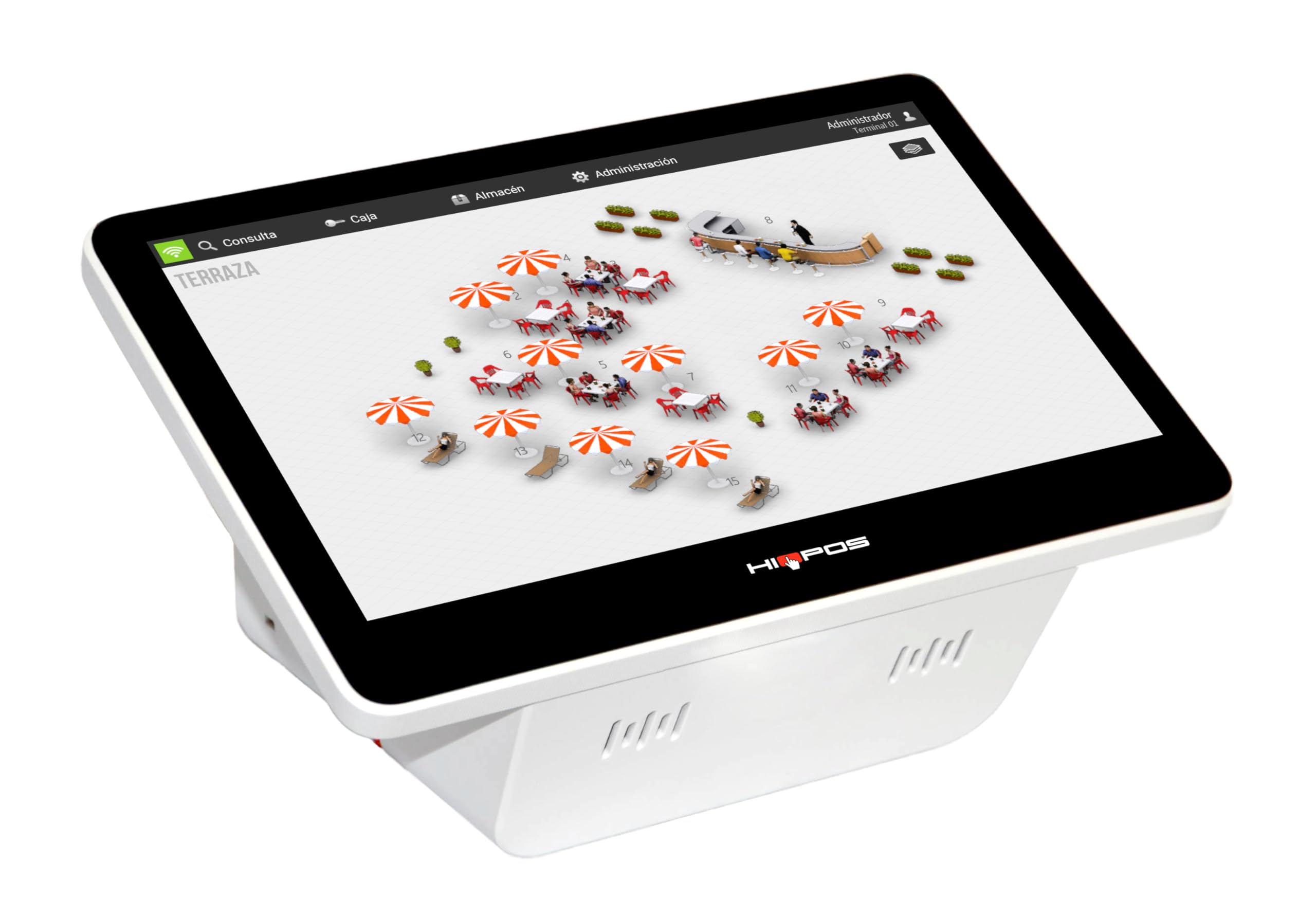 GO!! – TPV táctil autoinstalable con impresora integrada – Android 11 – Cumple ley Verifactu – 11,6” – Para bares, tiendas, restaurantes – Fácil instalación