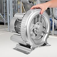 Vista 5 de NOLITOY Pump Aeration Blower Aquarium Pump for Fish Tank Silver