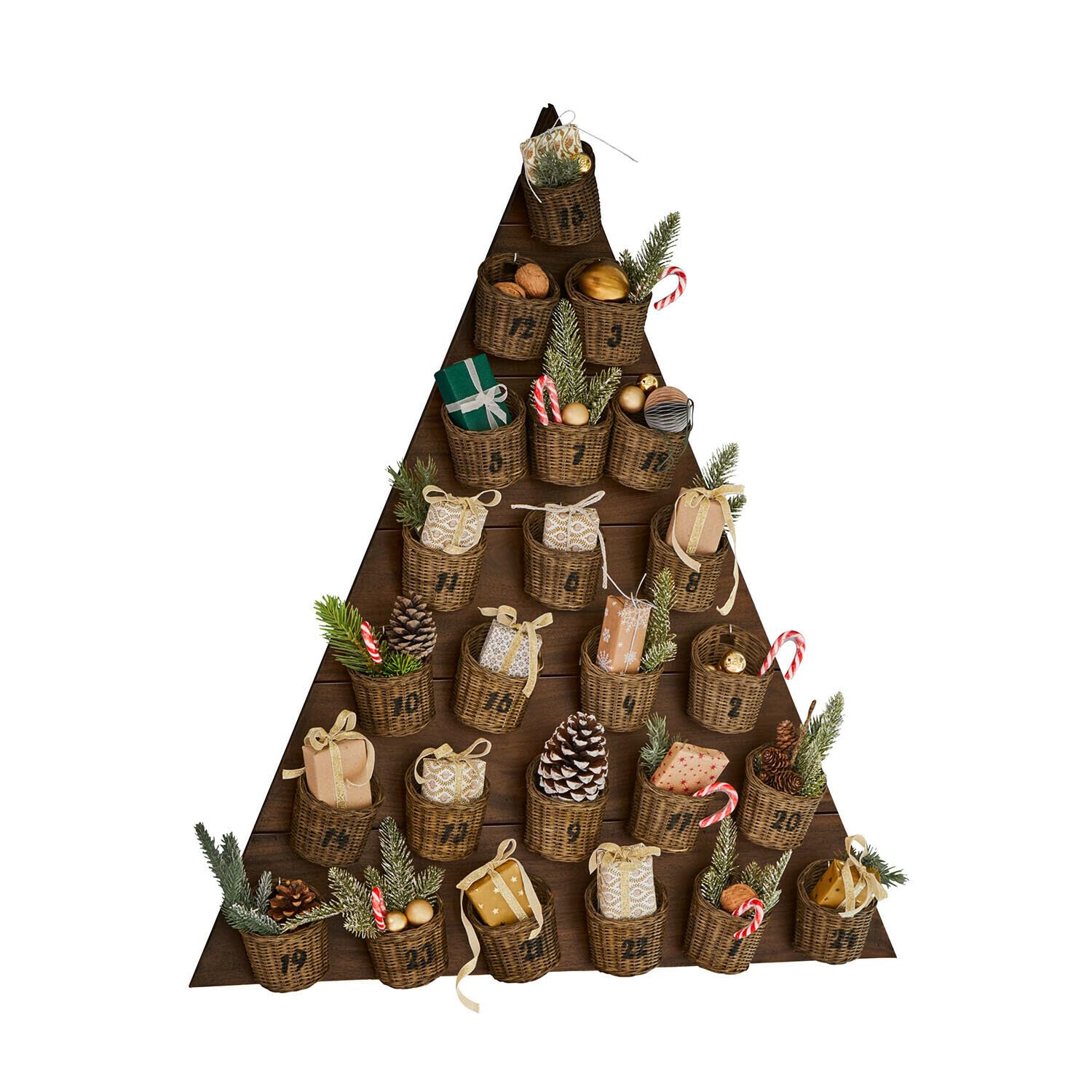 Loberon Adventskalender Veldaen, braun