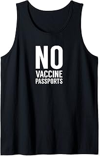 No Vaccine Passports Tank Top