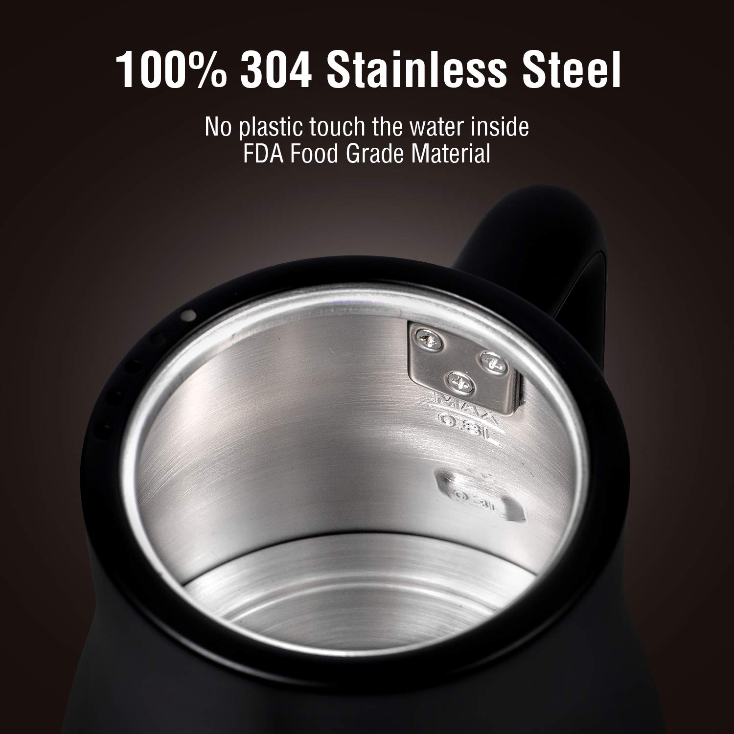 Jocuu Electric Gooseneck Kettle Temperature Variable Control Kettle, PourOver Coffee Tea Kettle