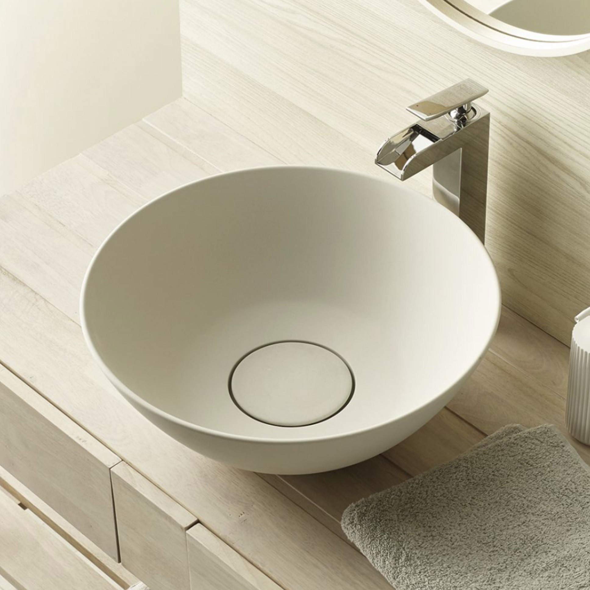 BATHCO 4033/B NEW CUENCA Lavabo Con Desagüe Cubierto
