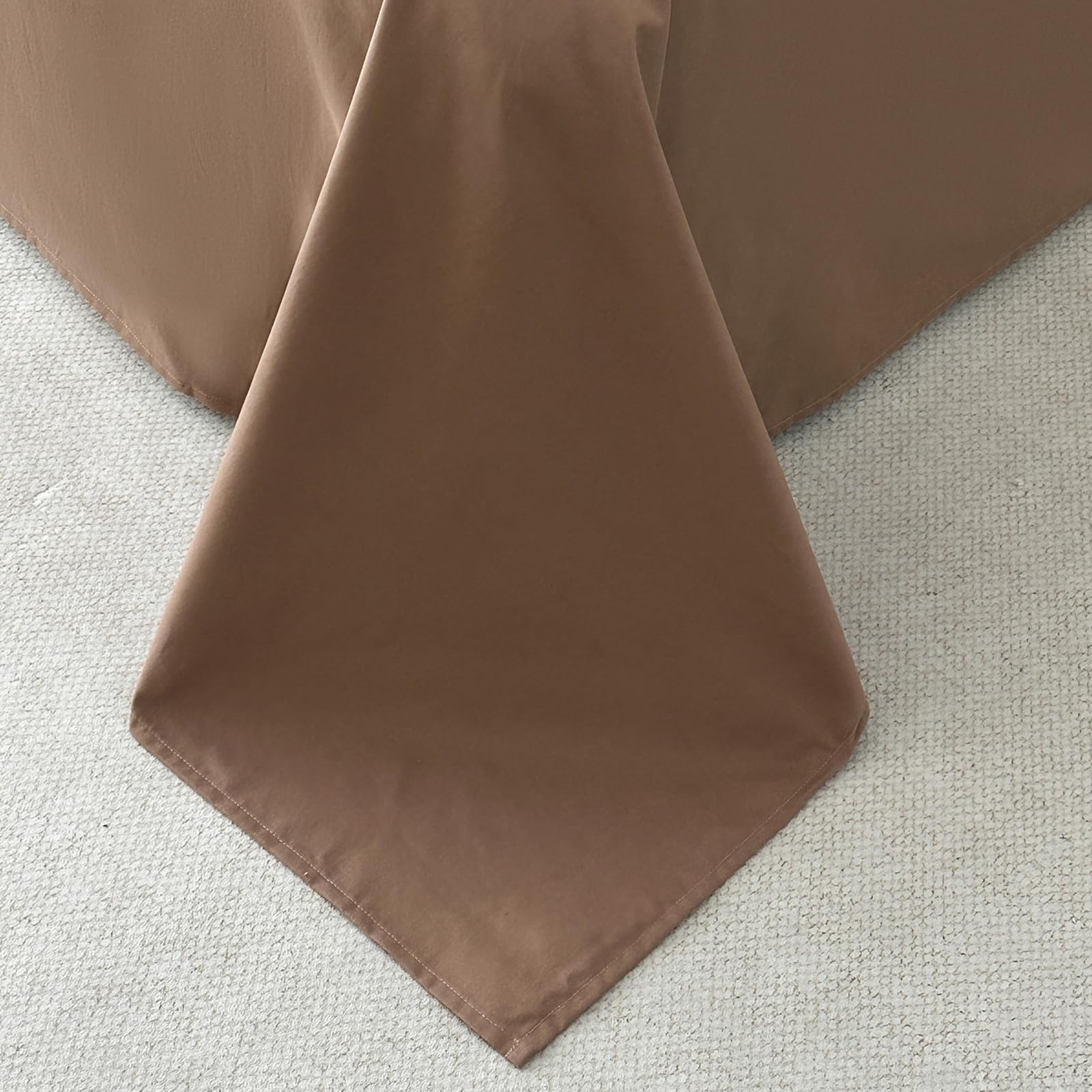 Bettlaken 245x250cm Grau | Baumwolle,Einfarbig,Extra großes Bettlaken,Ganzjahres,mit 2 x Baumwolle Kissenbezug von 50x75cm,knitterfrei