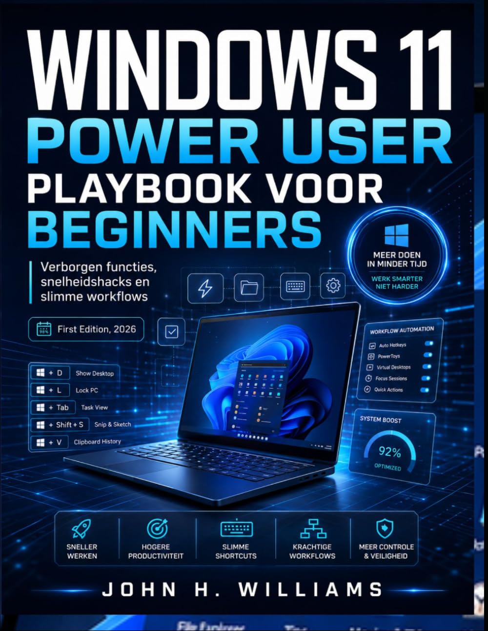 WINDOWS 11 POWER USER PLAYBOOK VOOR BEGINNERS: Verborgen functies, snelheidshacks en slimme workflows