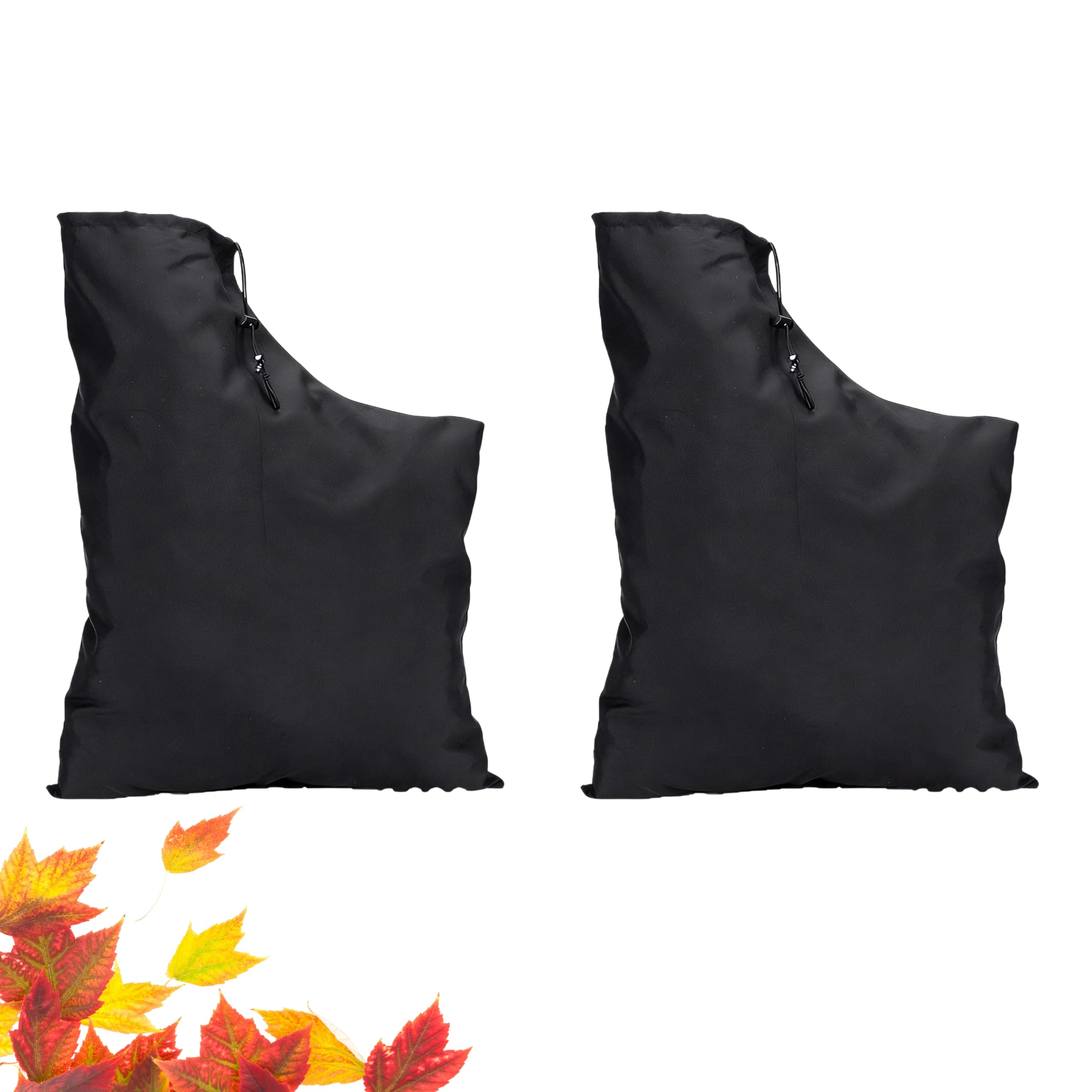 Infinity & Breathe 2 Pcs Leaf Blower Bag, 600D Oxford Cloth Leaf Blower Vacuum Bag Universal Garden Lawn Yard Leaf Bag Replacement Vac Bag For Most Blowers Rakes and Vacuum Leaf Blowers