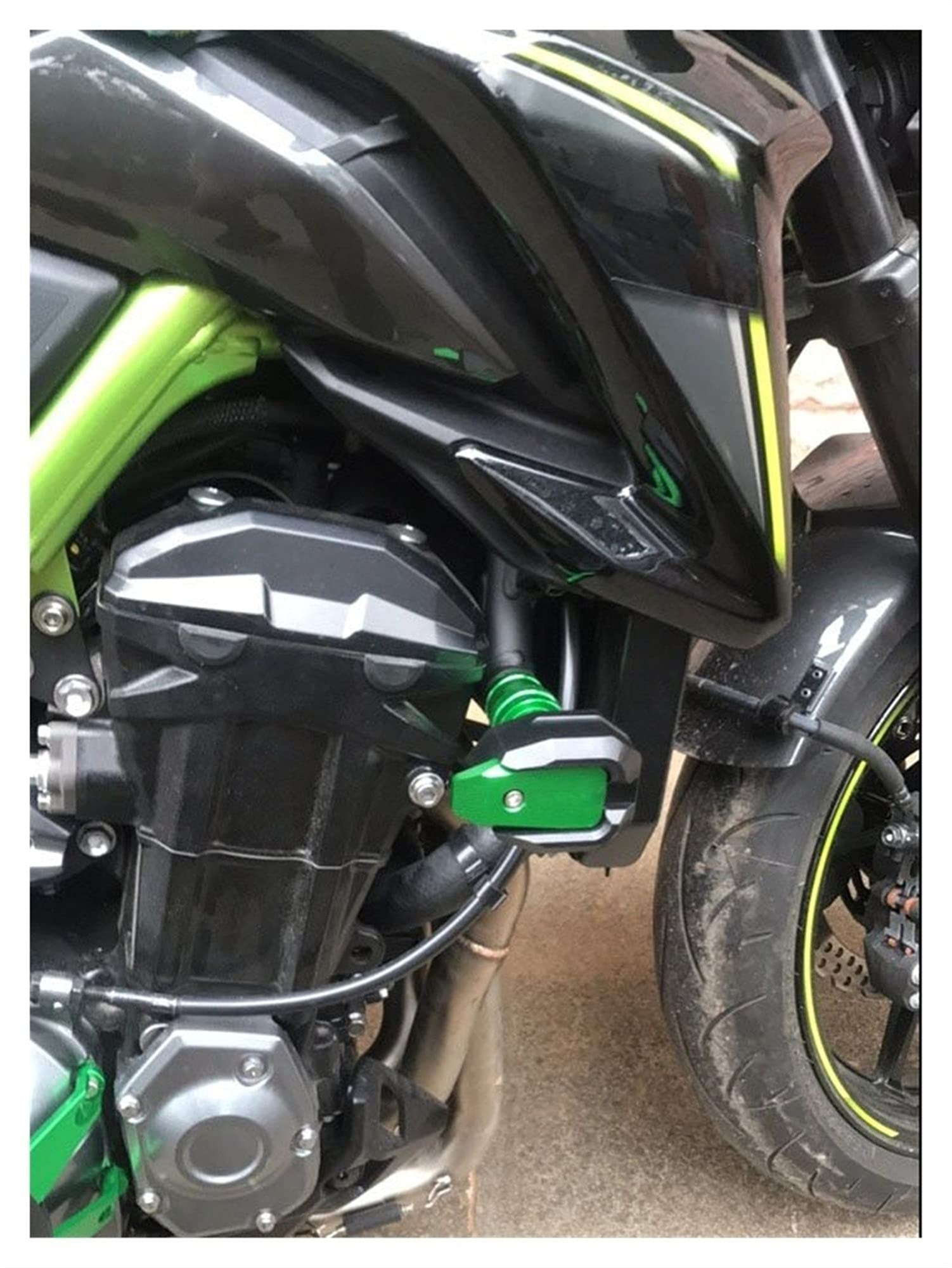 Do SUZUKI GSX 600/750 KATANA 1998-2006 Cewki motocyklowe suwaki rama ochrona przed upadkiem ochrona przed wypadkiem ochrona przed upadkiem suwak ramy (kolor: 2)