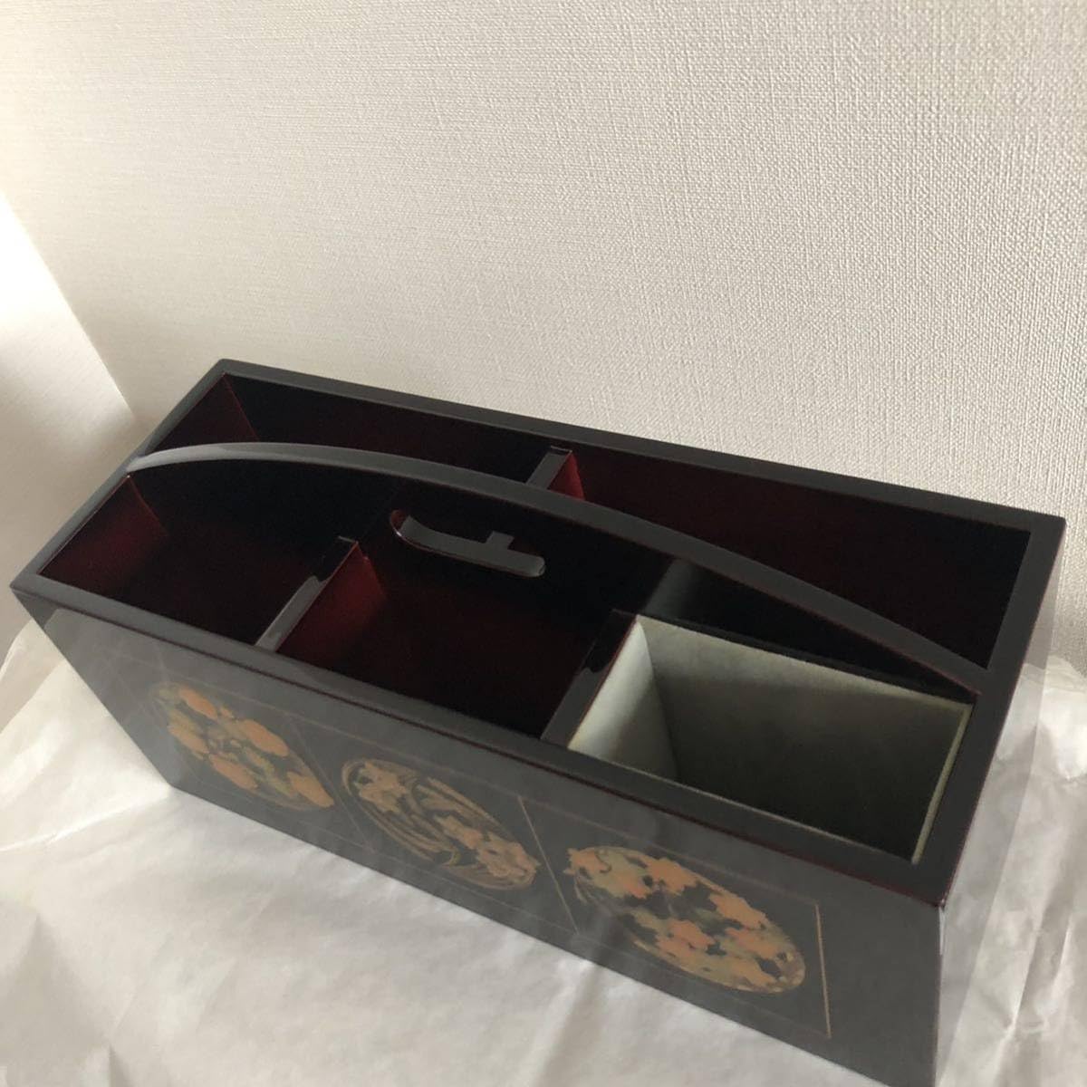 未使用品　リモコンラック　木製漆器　会津塗り Amazon.co.jp: 会津塗百世ノ漆憬小物入れリモコンラック贈答品
