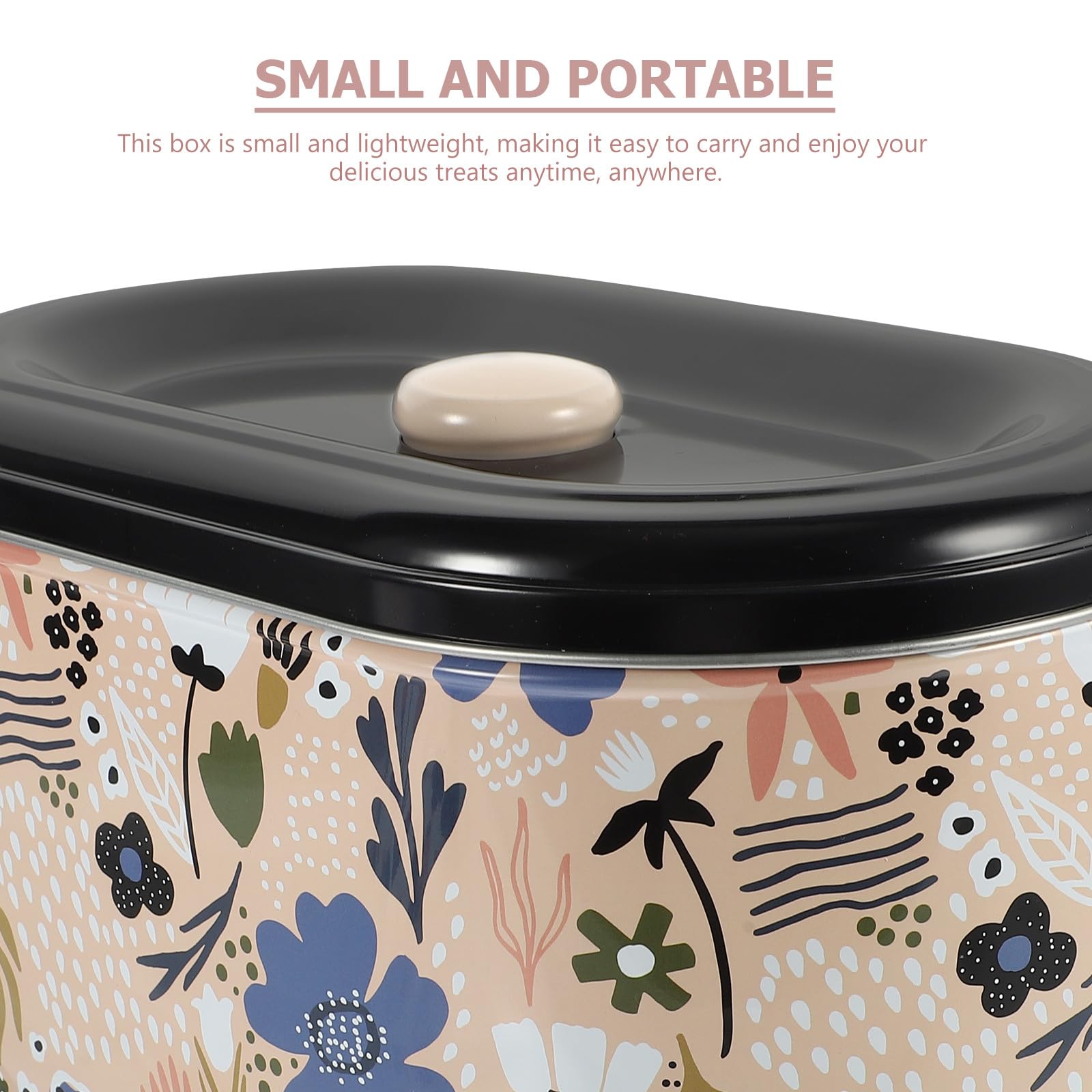 Caja de Hojalata para Guardar Pequeños Snacks y Chocolates, Paquete de 2 Piezas, Diseño Portátil y Multifuncional para Fiesta Navideña