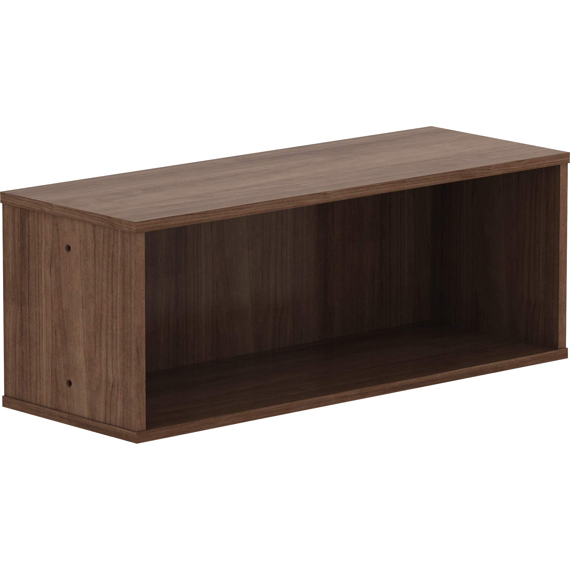 Lorell Panel System Open Storage Cabinet Aufbewahrungsregal, Laminat, walnuss, 18.1" x 31.5" x 15.8"