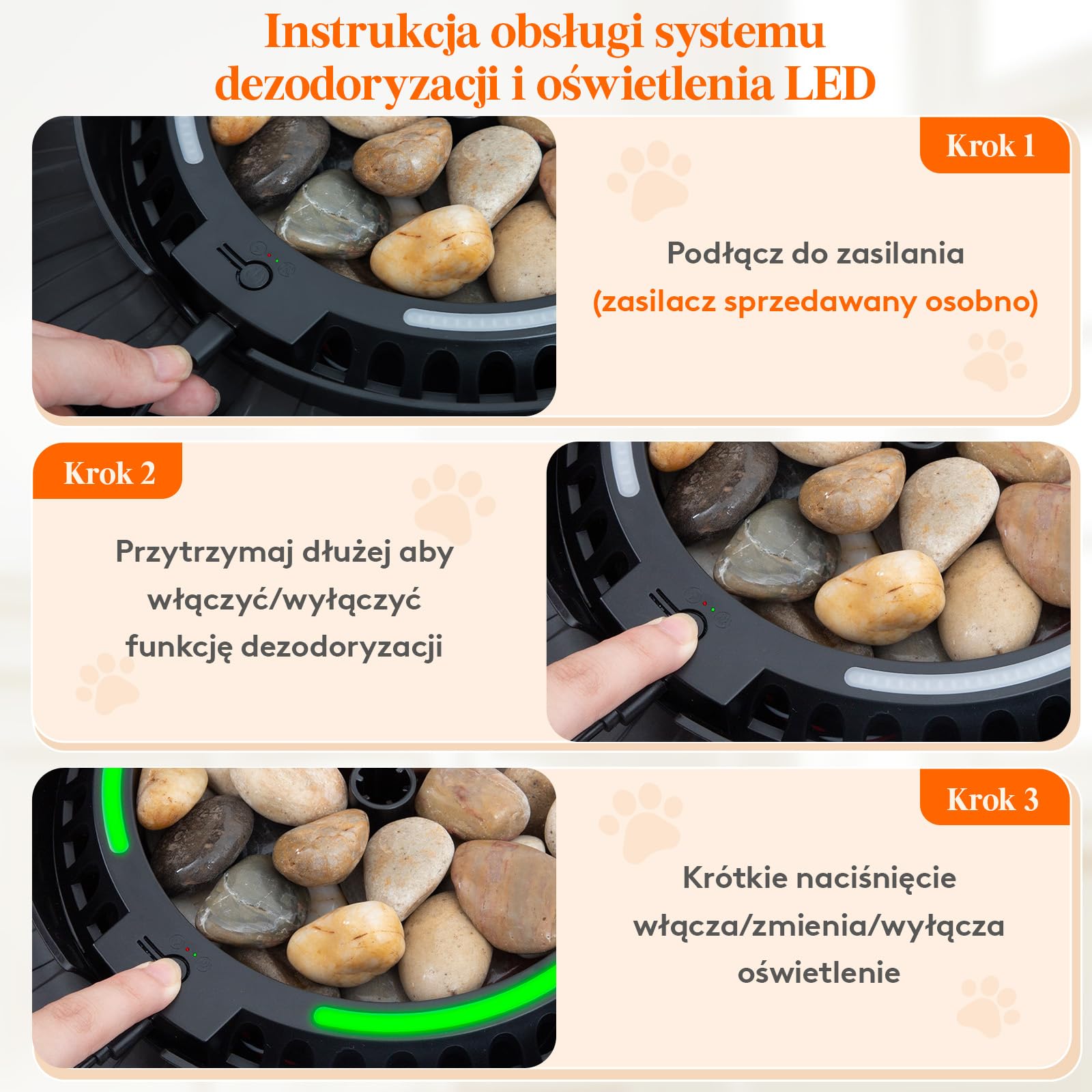 Lifewit Kuweta dla kotów z systemem usuwania zapachów, ukryta kuweta ze sztuczną rośliną i szufelką do salonu, sypialni, narożnika, czarna