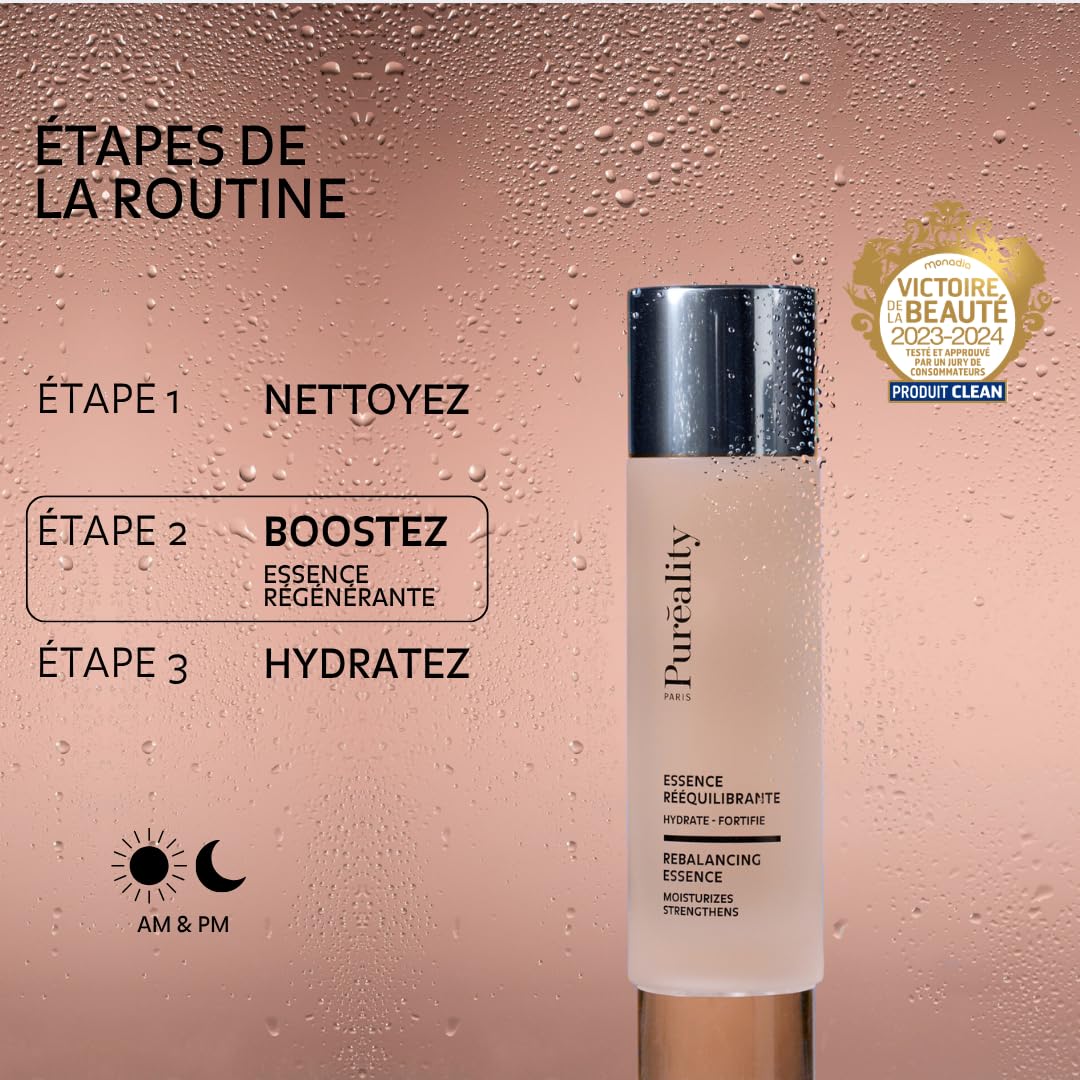 Essence Régénérante – Booste l'Eclat, unifie le teint, améliore élasticité & luminosité - Serum visage 90ml + 10ml