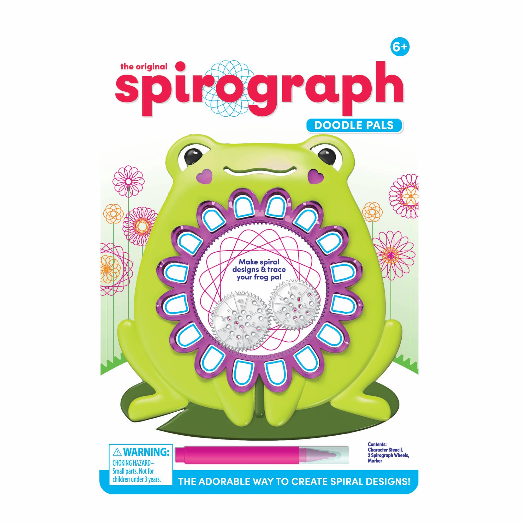 Spirograph Doodle Pals - Frog Pal