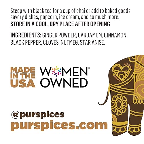 Vista 40 de PUR Spices Achaar Masala I Indian Pickling Spice I Mezcla de condimentos salados multiusos y frote hecho con chiles e hinojo Perfecto para asar