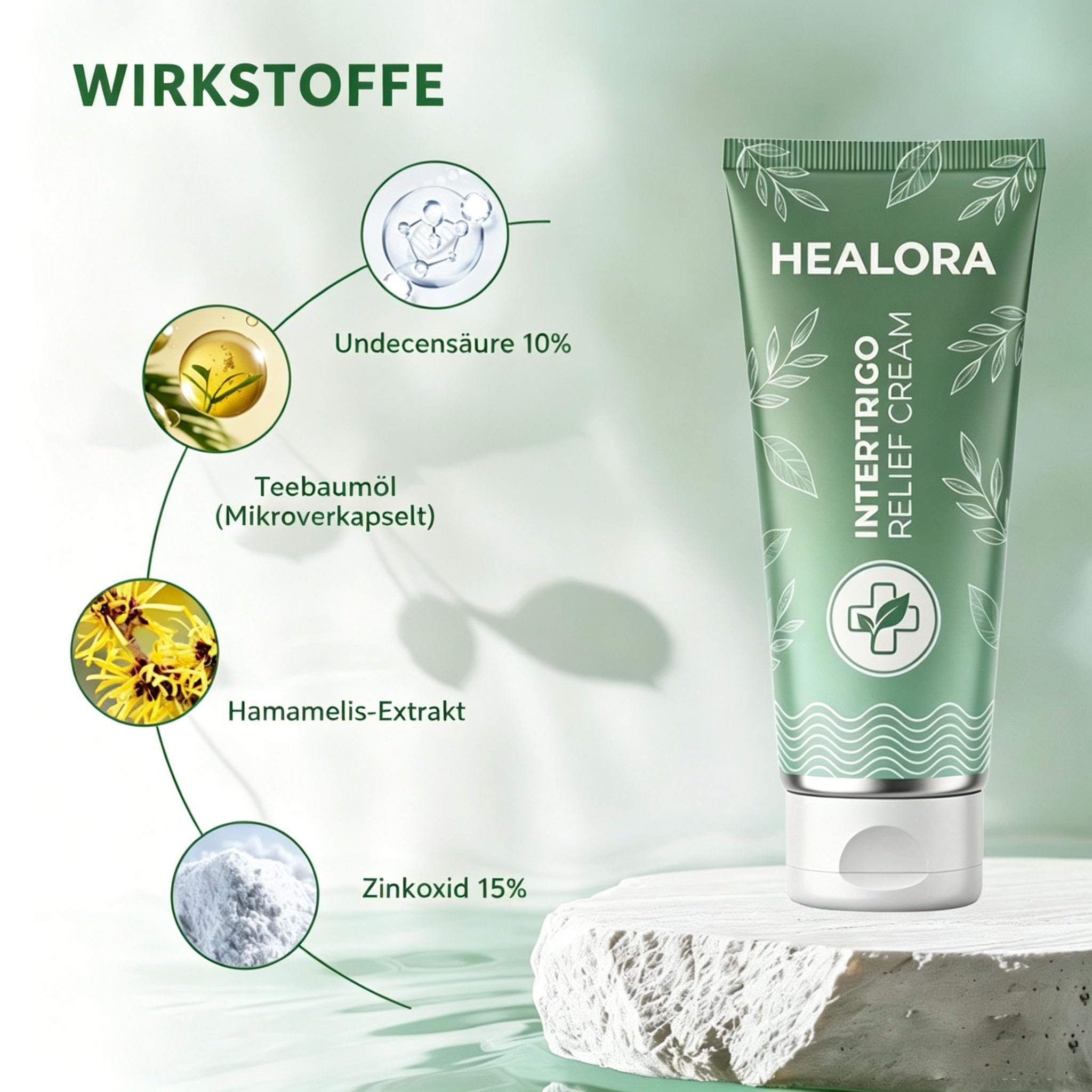 Healora Anti-Reibung Creme, beruhigende Hautfalten-Pflege, 57g（2pcs） | Multilind Heilsalbe, multilind derma relief, intertrigo relief cream – beruhigende Hautfalten-Pflege bei Reibung