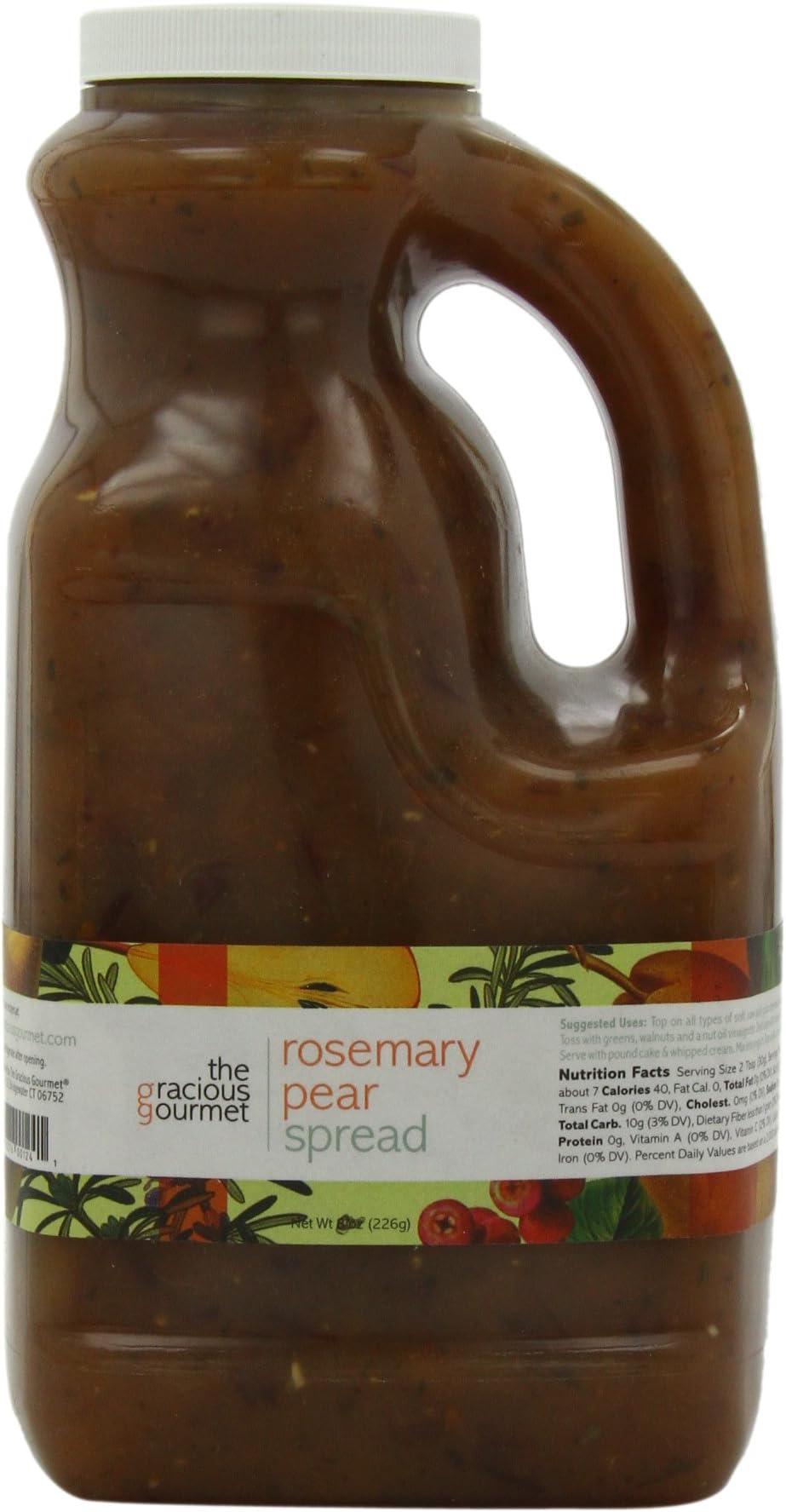 The Gracious Gourmet Rosemary Pear Spread, 76-Ounce