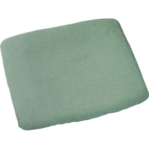 Odenwälder Frottee-Bezug für Wickelauflagen 75 x 85 cm (Tannengrün Deep Forest) Cover