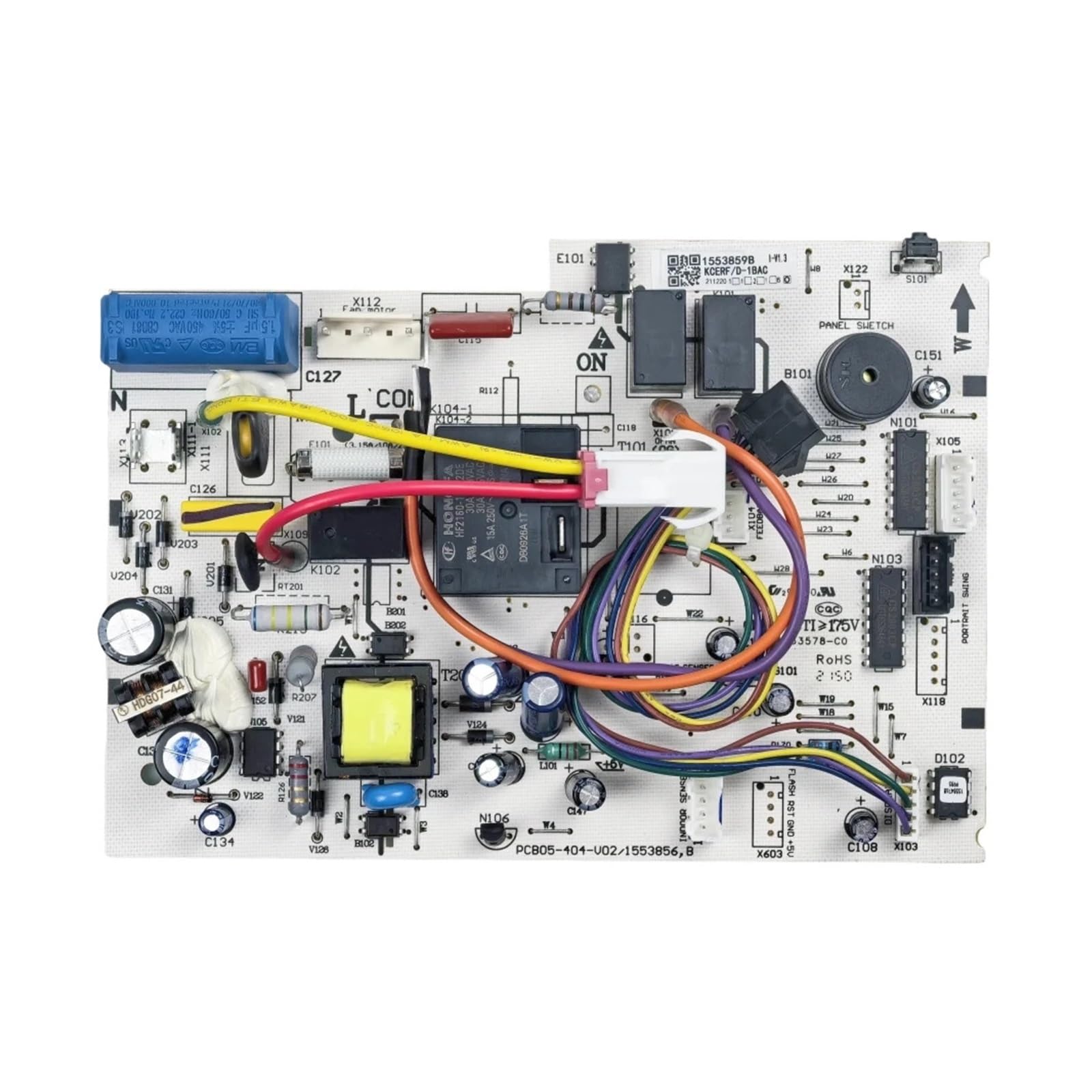 PCB05-404-V02 1553856.B/1457002.B Indoor Unit Control Board ，Compatible For Hisense ，Air Conditioner Circuit PCB Conditioning Spare Parts