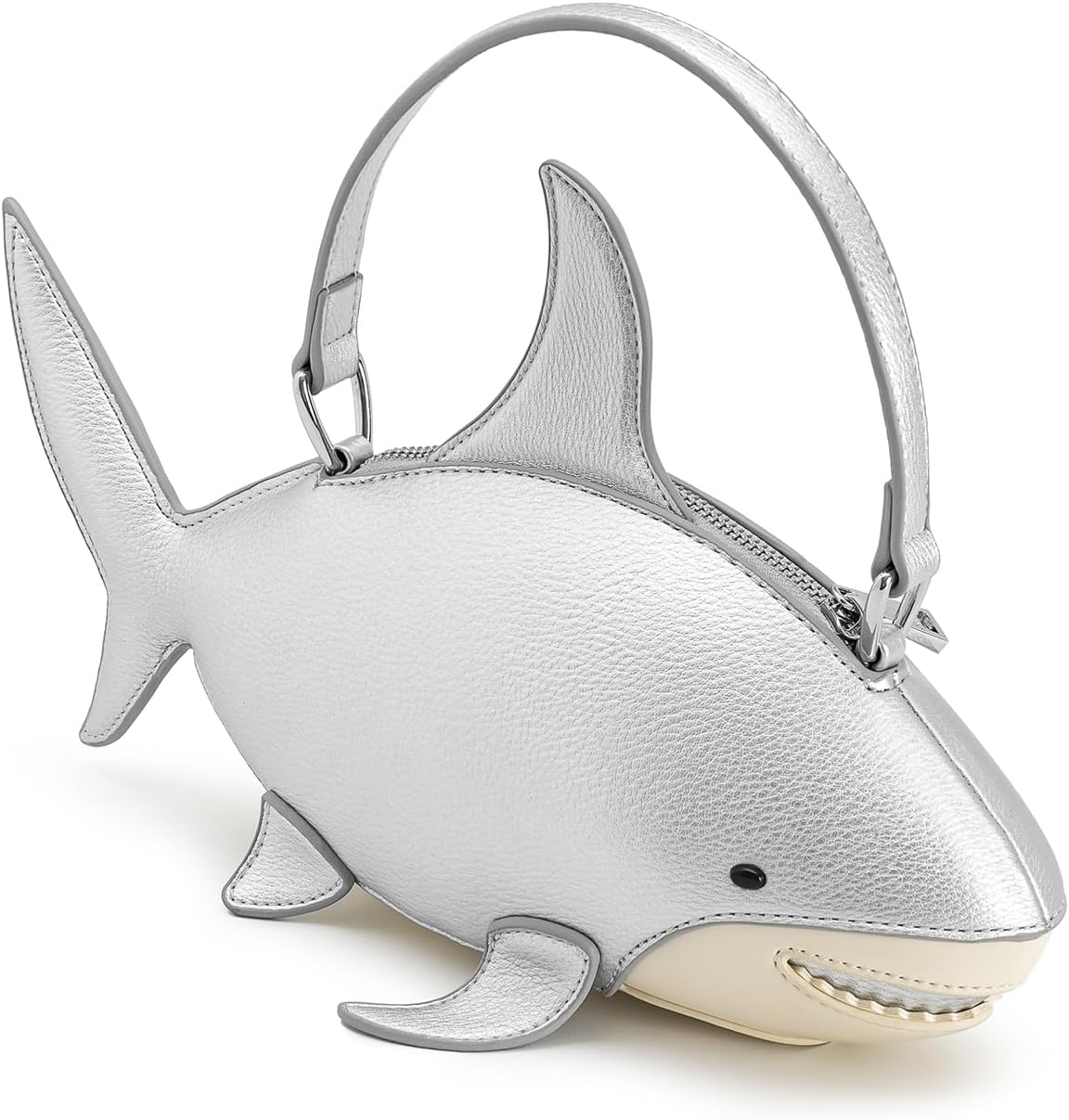 JW PEI Women's Nerys Faux Suede Shark Look Top Handle Bag - Image 2