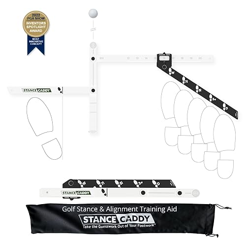 Golf Stance and Alignment Training Aid – Setup Left &