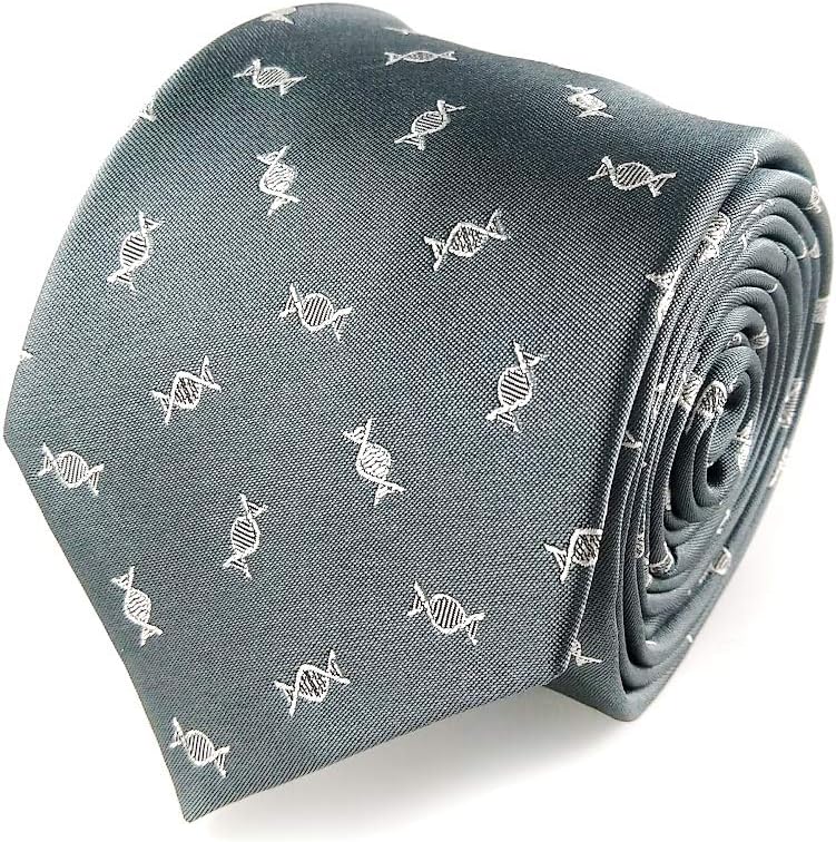 DNA Tie - Men's Biology Necktie - Scientist & Biologist Gift