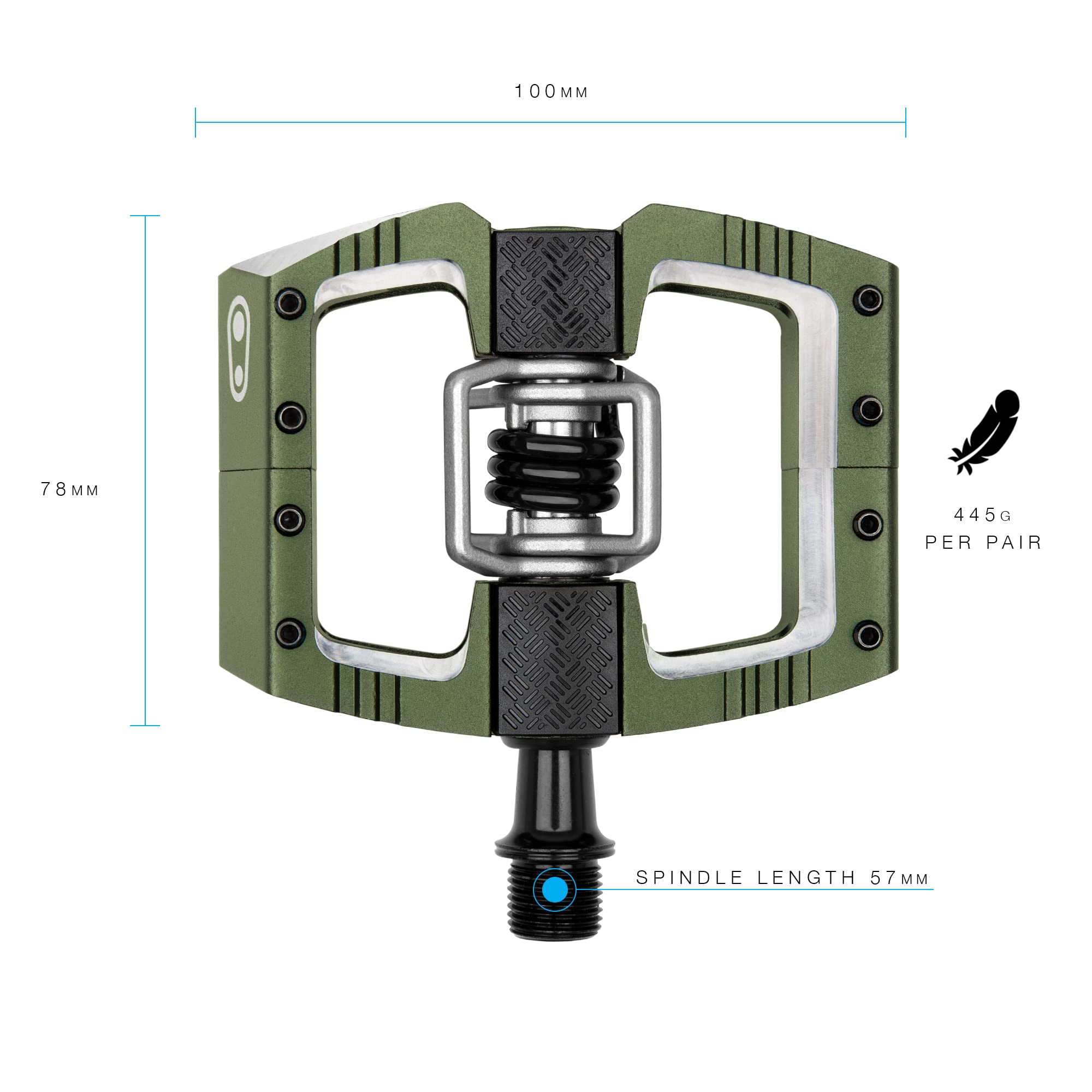 Amazon | CRANKBROTHERS(クランクブラザーズ) ペダル マレットDH