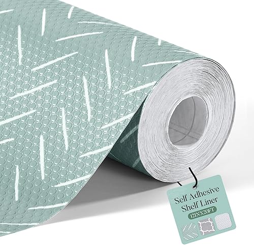 Glotoch - Forro autoadhesivo para estantes, papel tapiz autoadhesivo para inquilinos, papel de contacto de alta calidad para cajones, gabinetes,