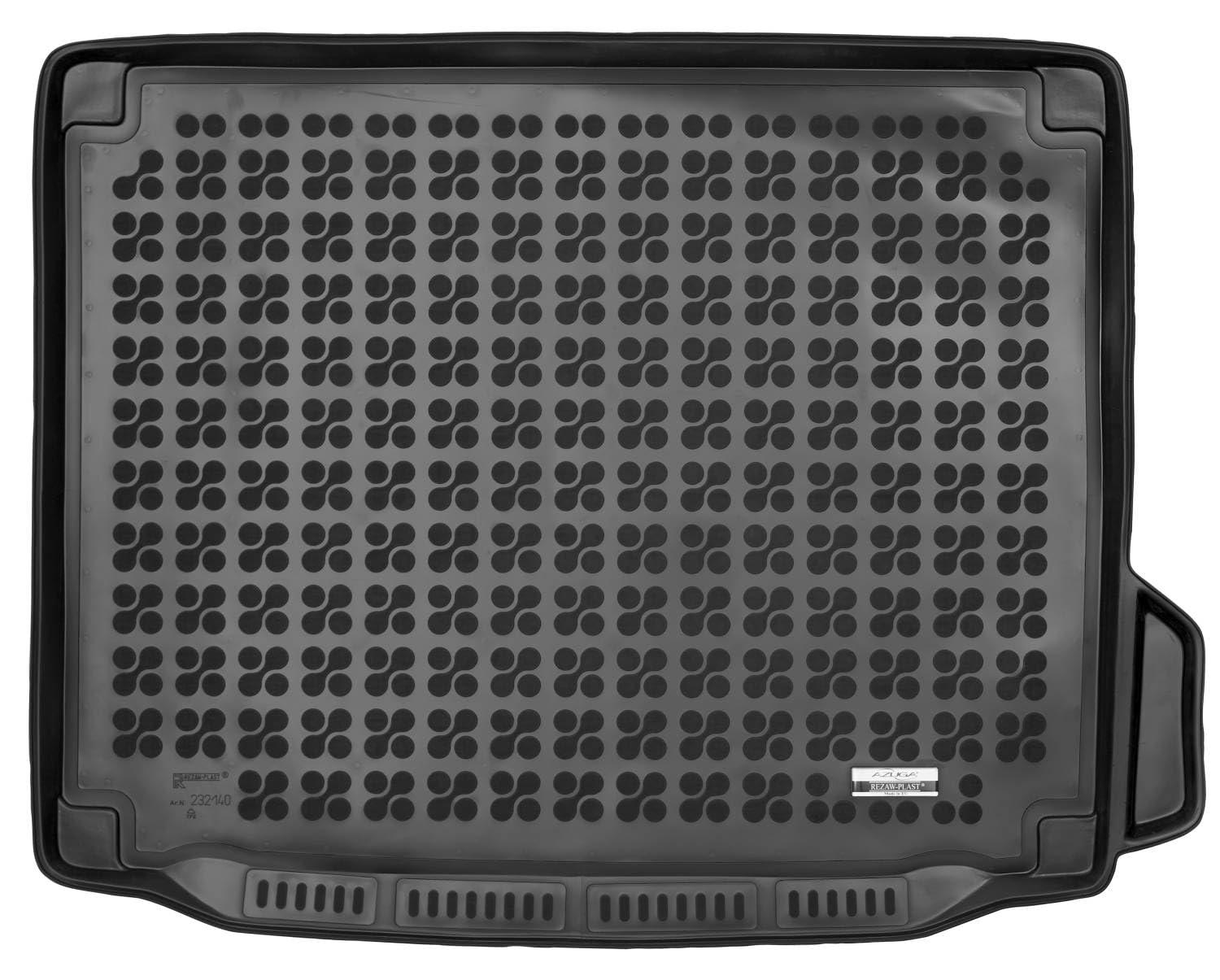 AZUGA Gummi-Kofferraumwanne für BMW X3 2017-2024/iX3 2021-2025 (G01, G08)