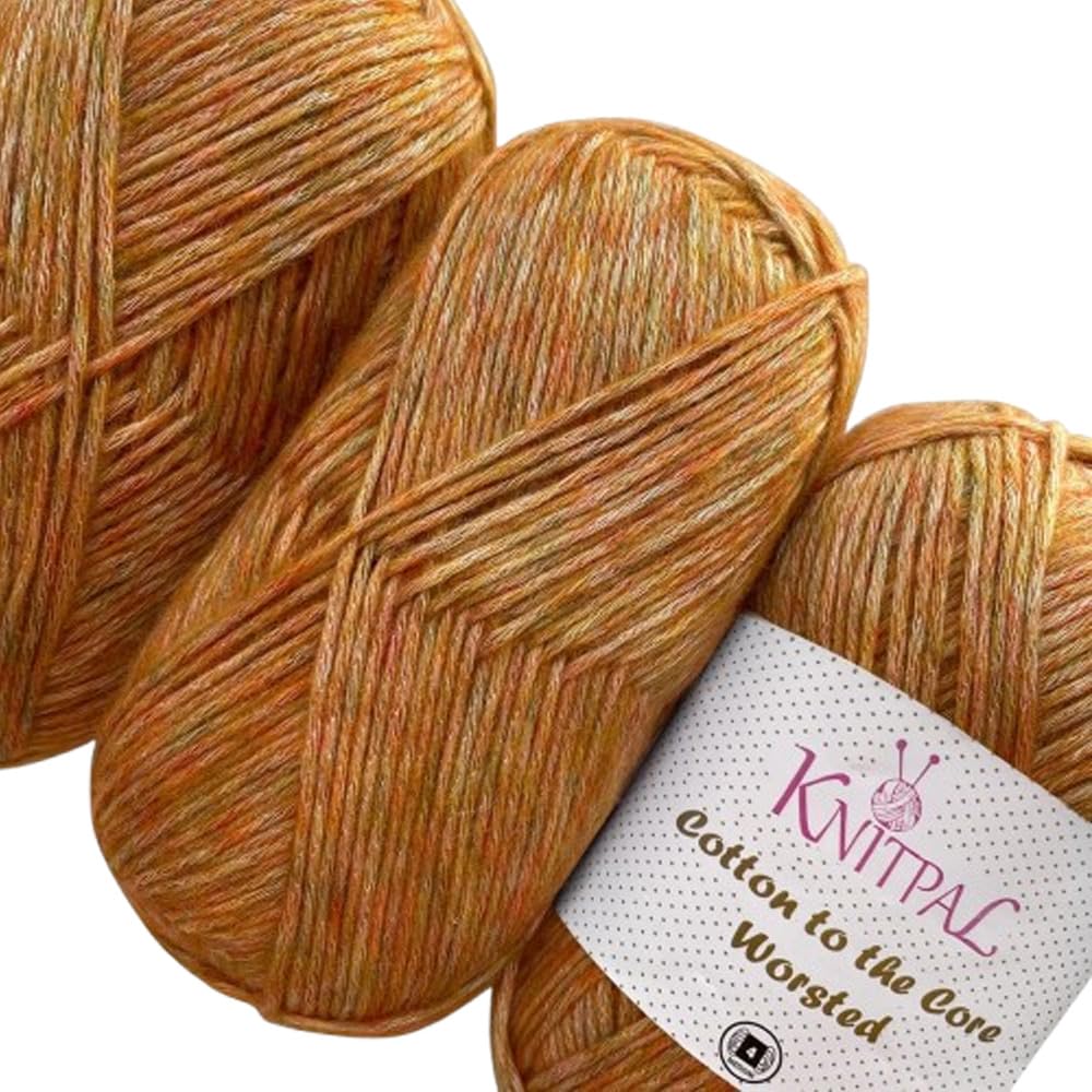 Amazon.com: Cotton to The Core Worsted Weight Yarn for
