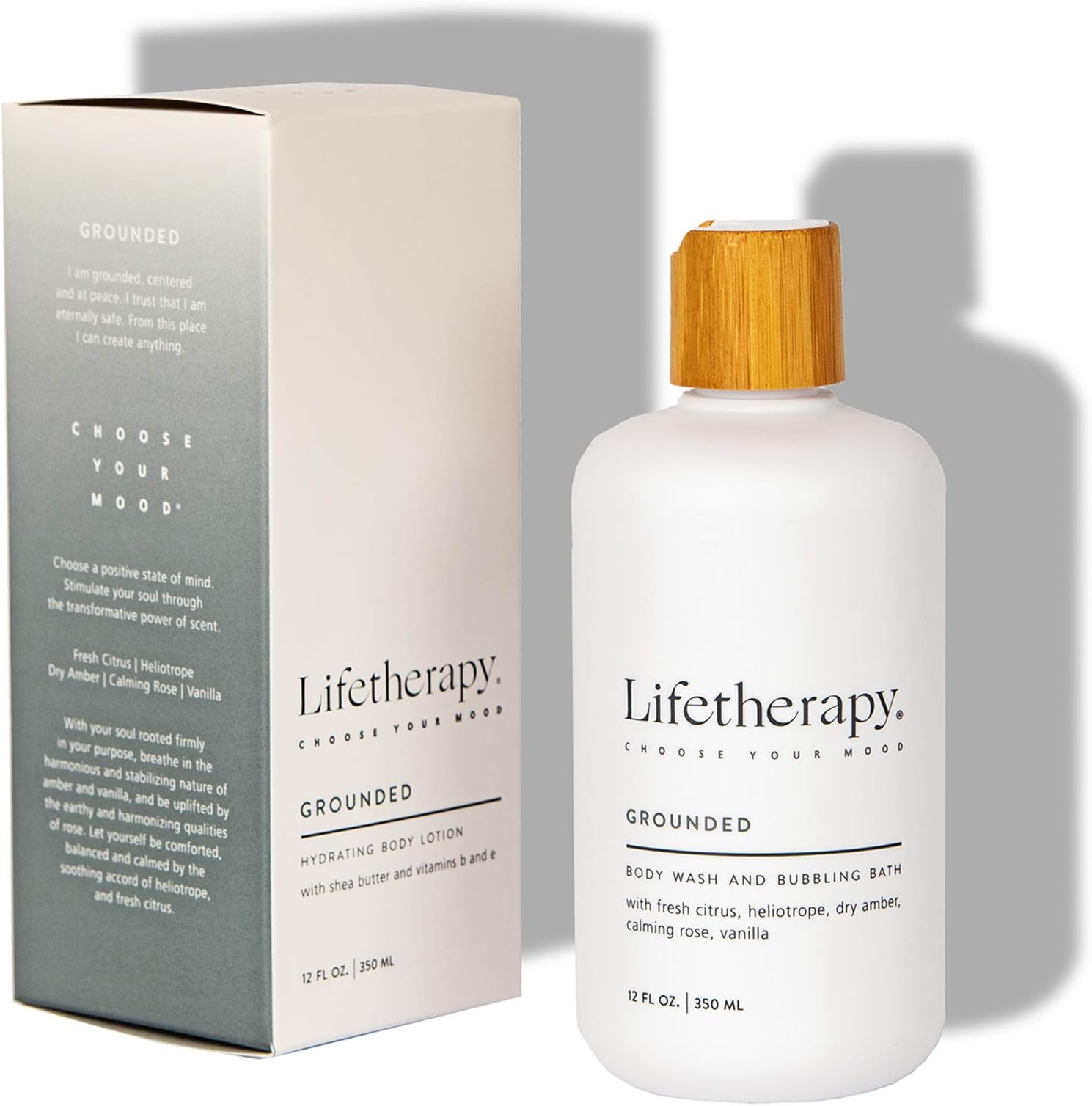 Body Wash and Bubbling Bath | Sulfate Free Body Wash, Bubble Bath and Liquid Hand Soap (Grounded)