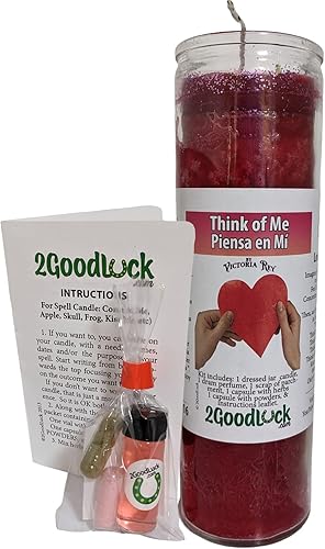 Kit de velas vestidas Think of Me - Veladora Kit Piensa en Mi