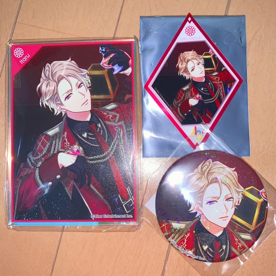 GIGO限定　A3! ホログラム缶バッジ　vol.1 茅ヶ崎至  2個セット Amazon.co.jp: gigo限定 a3 ホログラム缶バッジ 茅ヶ崎至 2点