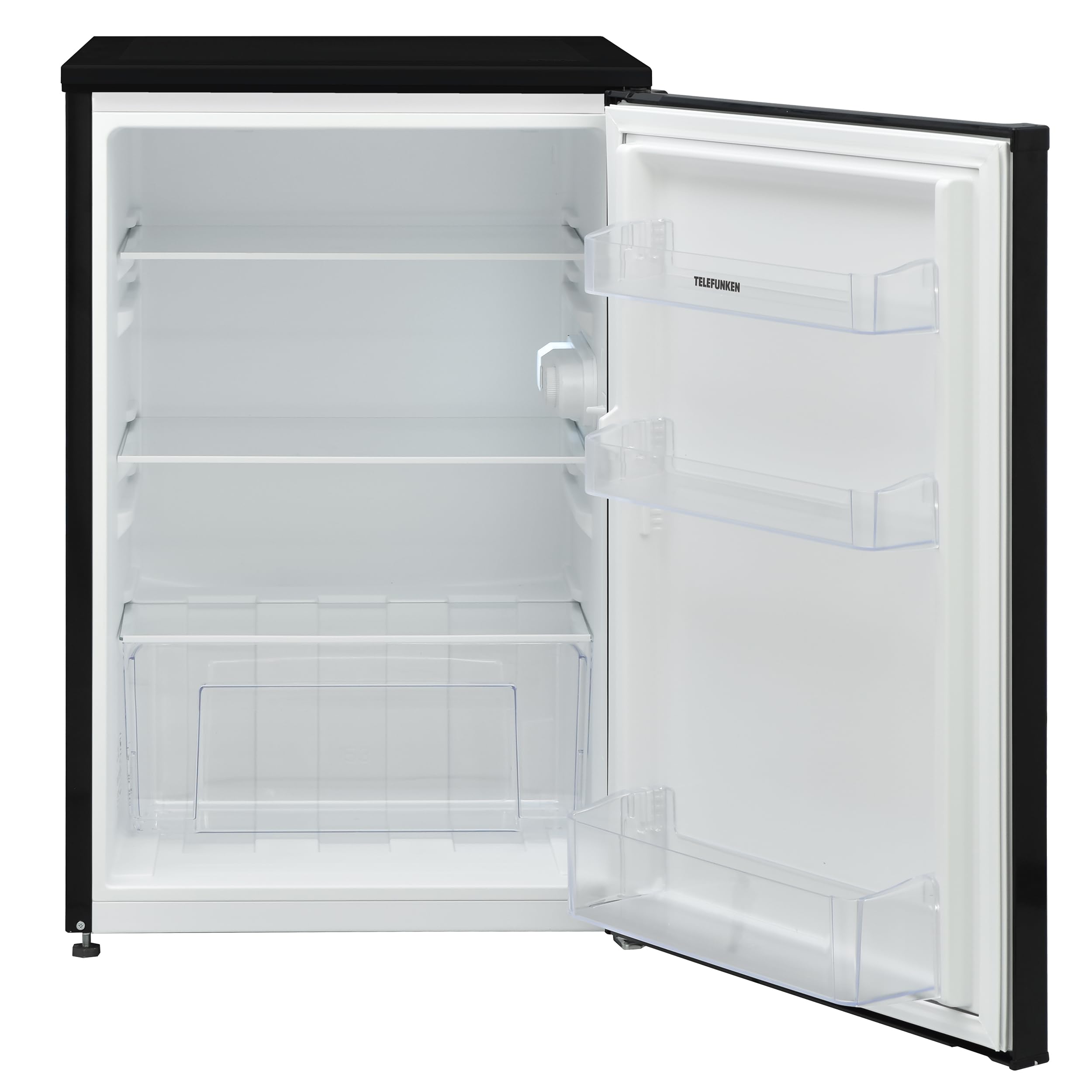 TELEFUNKEN Kühlschrank ohne Gefrierfach 135 Liter Freistehend C-135-100-DI dark inox