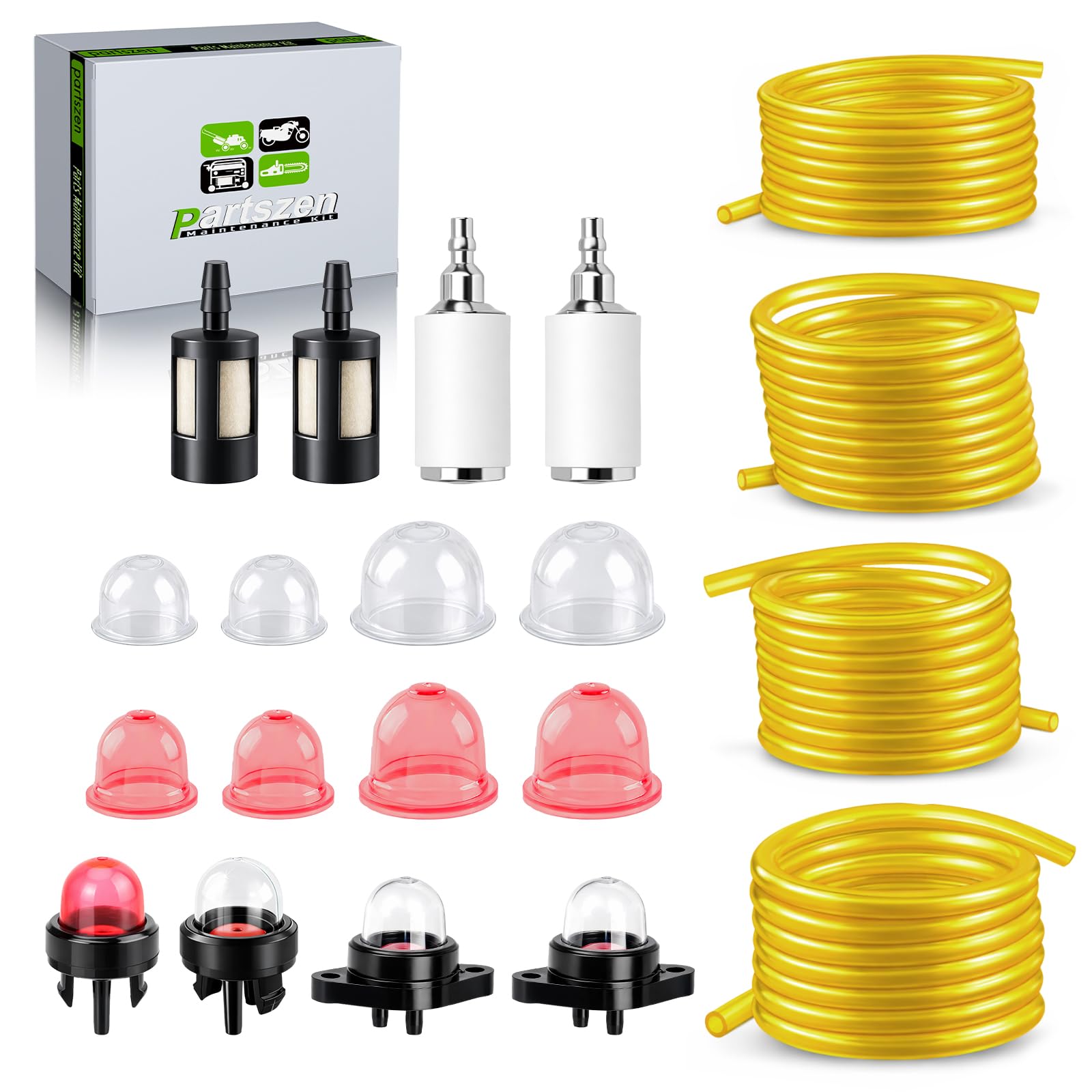 Cozy Pack of 5 Snap In Primer Bulb fit for Poulan Ryobi Homelite Toro