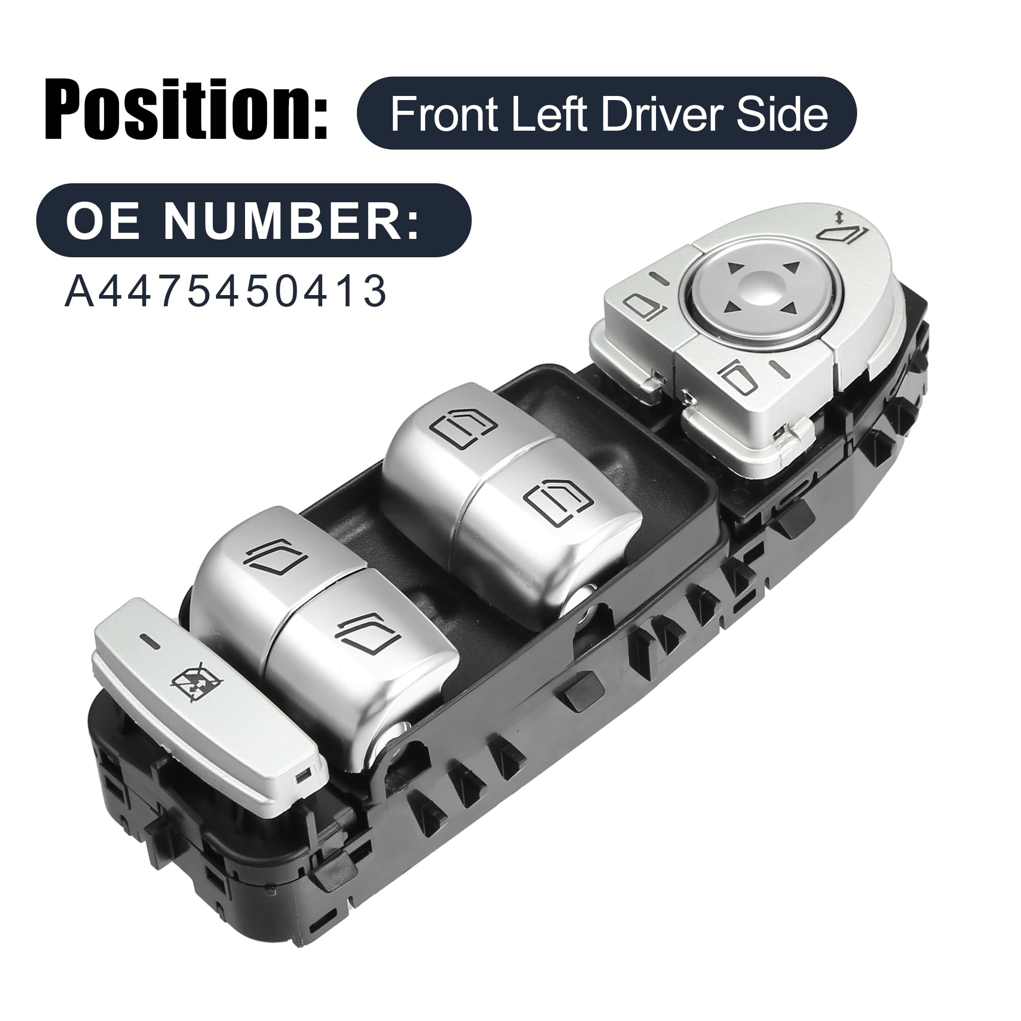 Amazon.com: uxcell Front Left Driver Side Power Window Master 