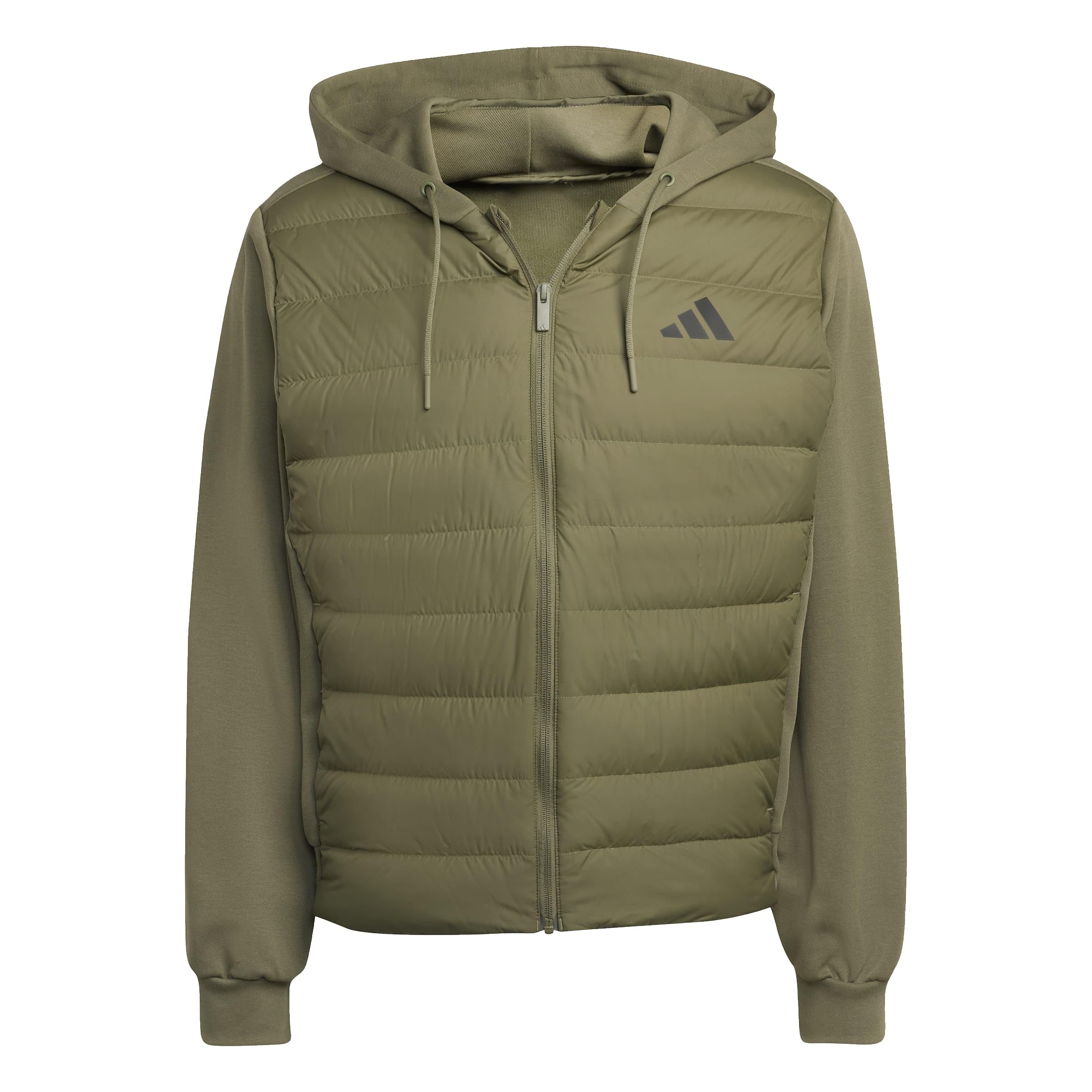 adidas Men's Essentials Climawarm Hybrid Down Hooded Jacket Jacket (pack of 1)-picture-21