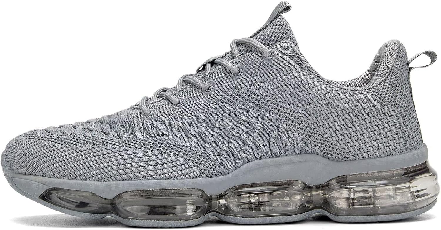 Mens Air Cushion Running Shoes Fashion Casual Walking Tennis Sneakers Non Slip Breathable Trail Sport Gym - Image 3