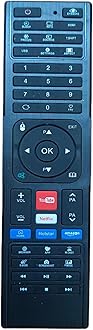 EYESAFE Universal Source Remote Compatible for Adsun/Bush/VK/KUWAI/Marcoplus+/Diasun/Weston/Dalmia/Benchmark/Refab/YouTube/Techon/Lamex/Okie/Dynora/InnoQ/eirtech/LR etc All Smart tv Remote