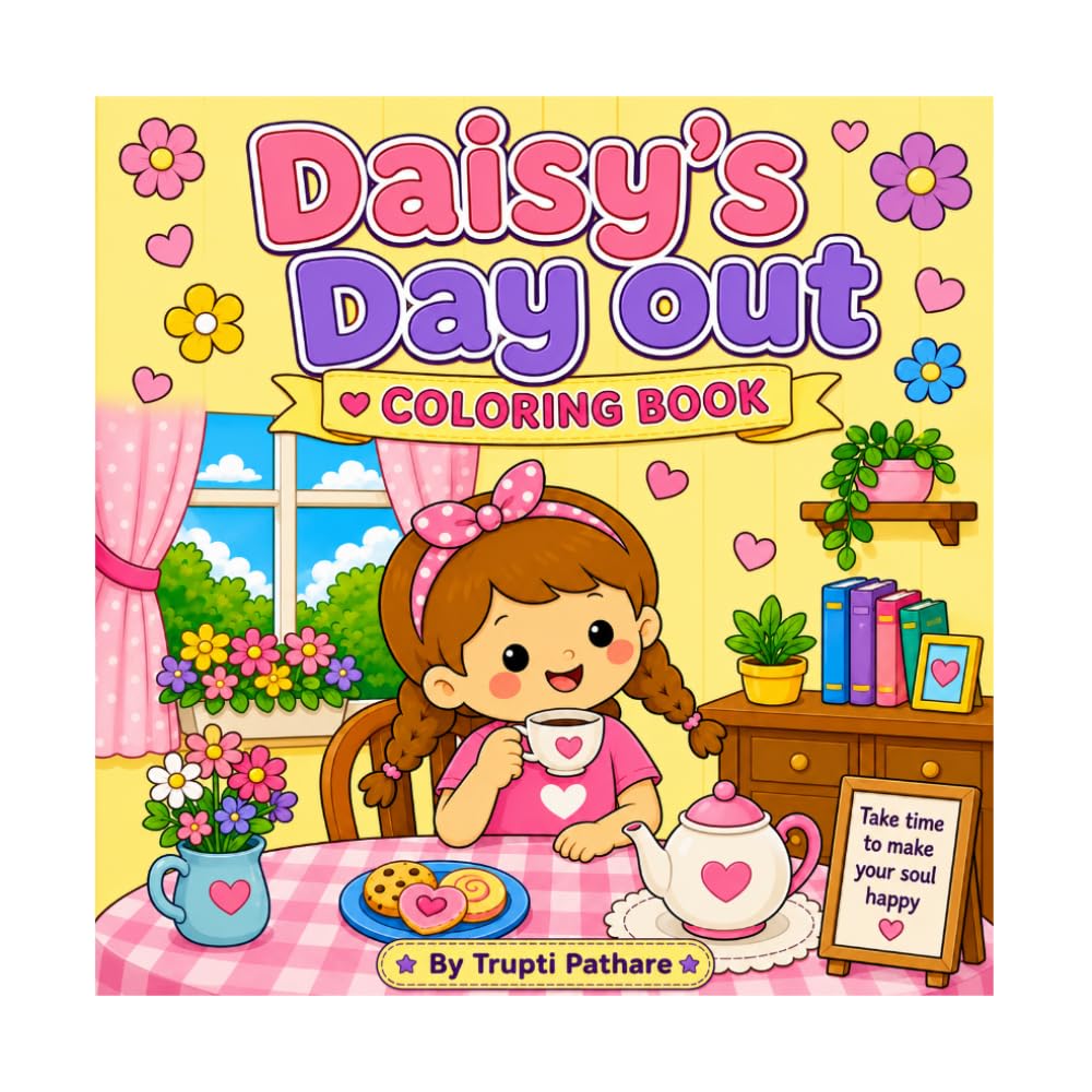 Daisy's Day out: Cute and fun coloring adventures for kids