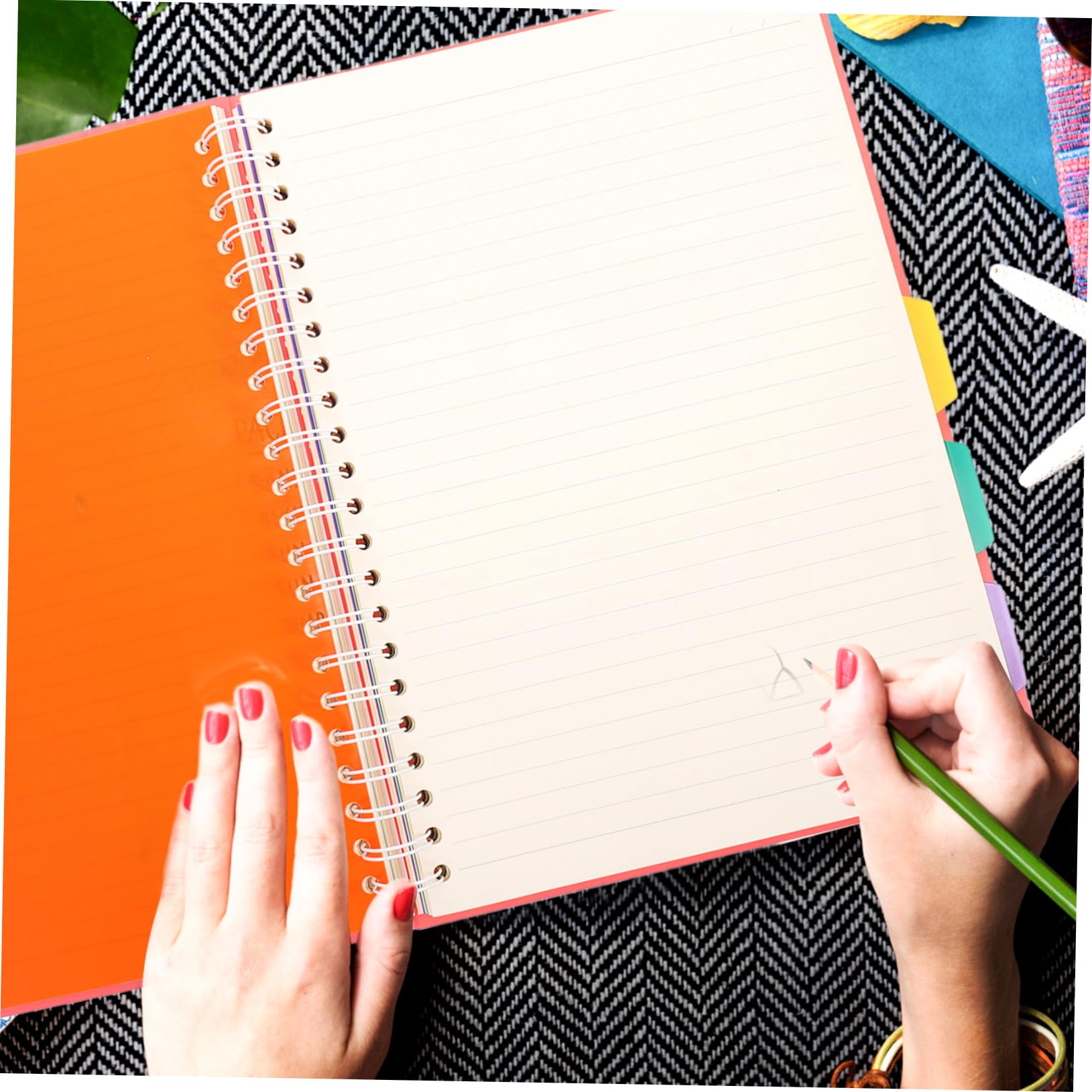 DOITOOL Carnet de Notes à Spirale Pratique Bloc-notes Ligné Multi-usages Journal Épais pour Travail