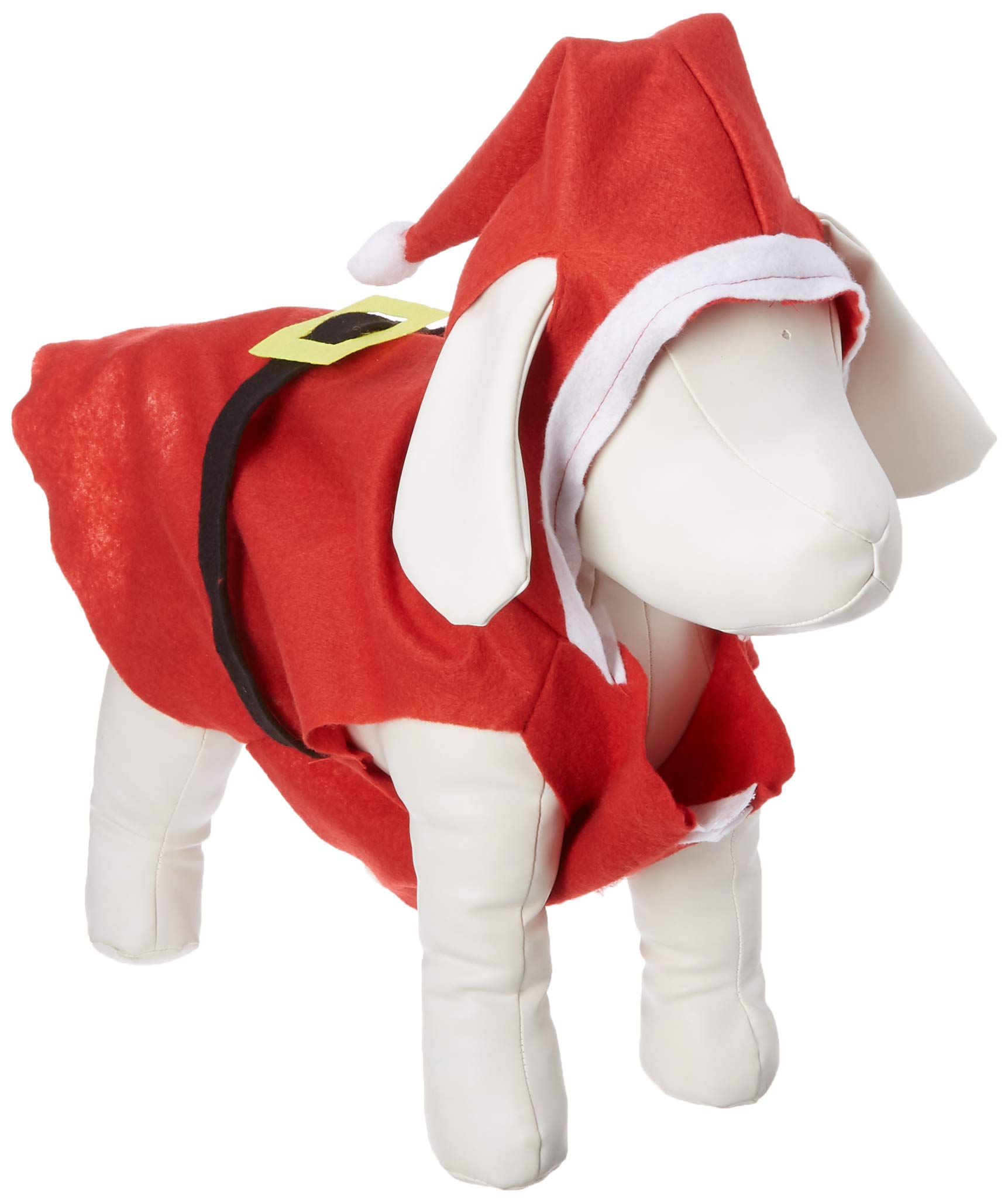 Costume de Père Noël pour animal domestique pour les photos de famille
