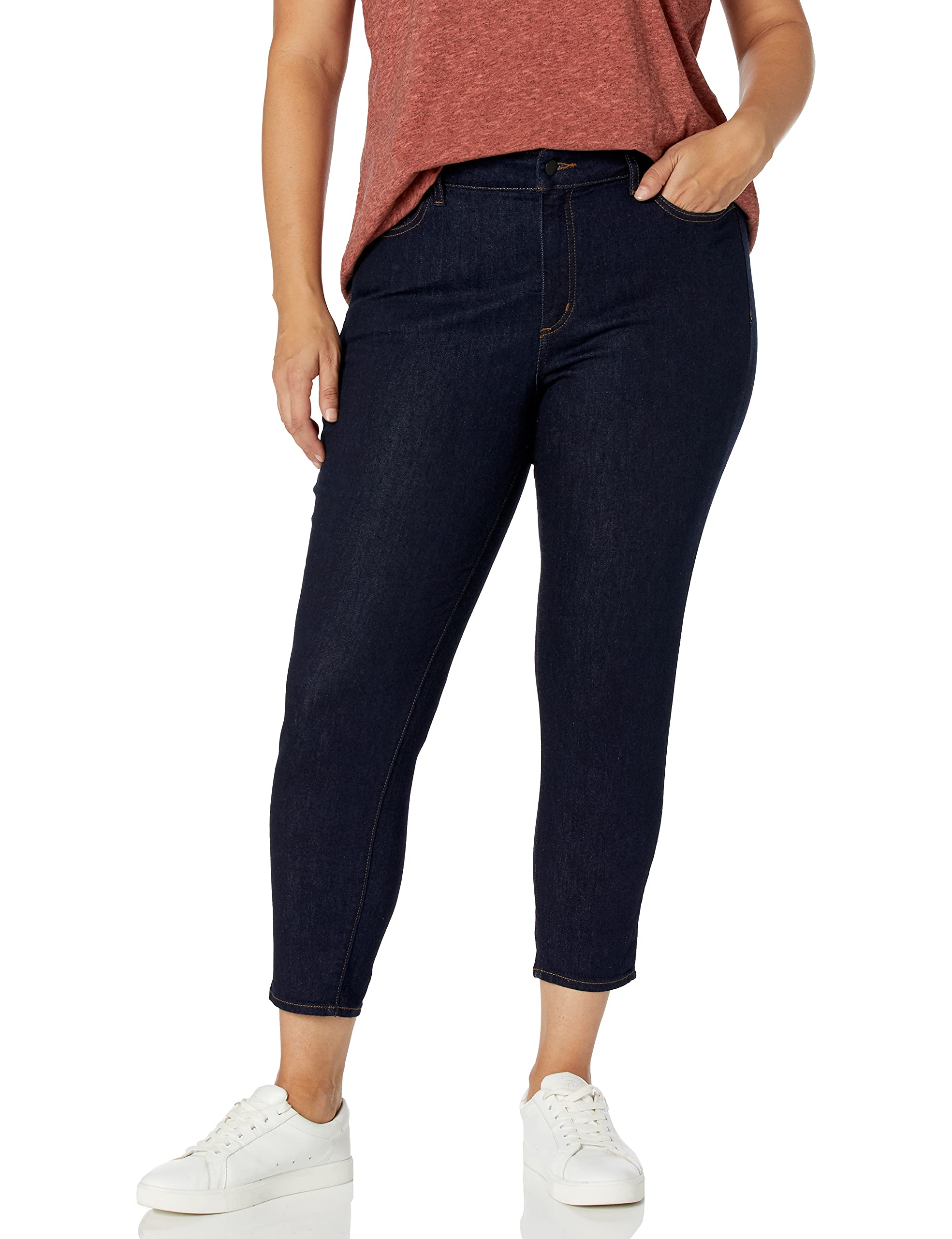 NYDJ Women's Plus Size Alina Ankle Jeans